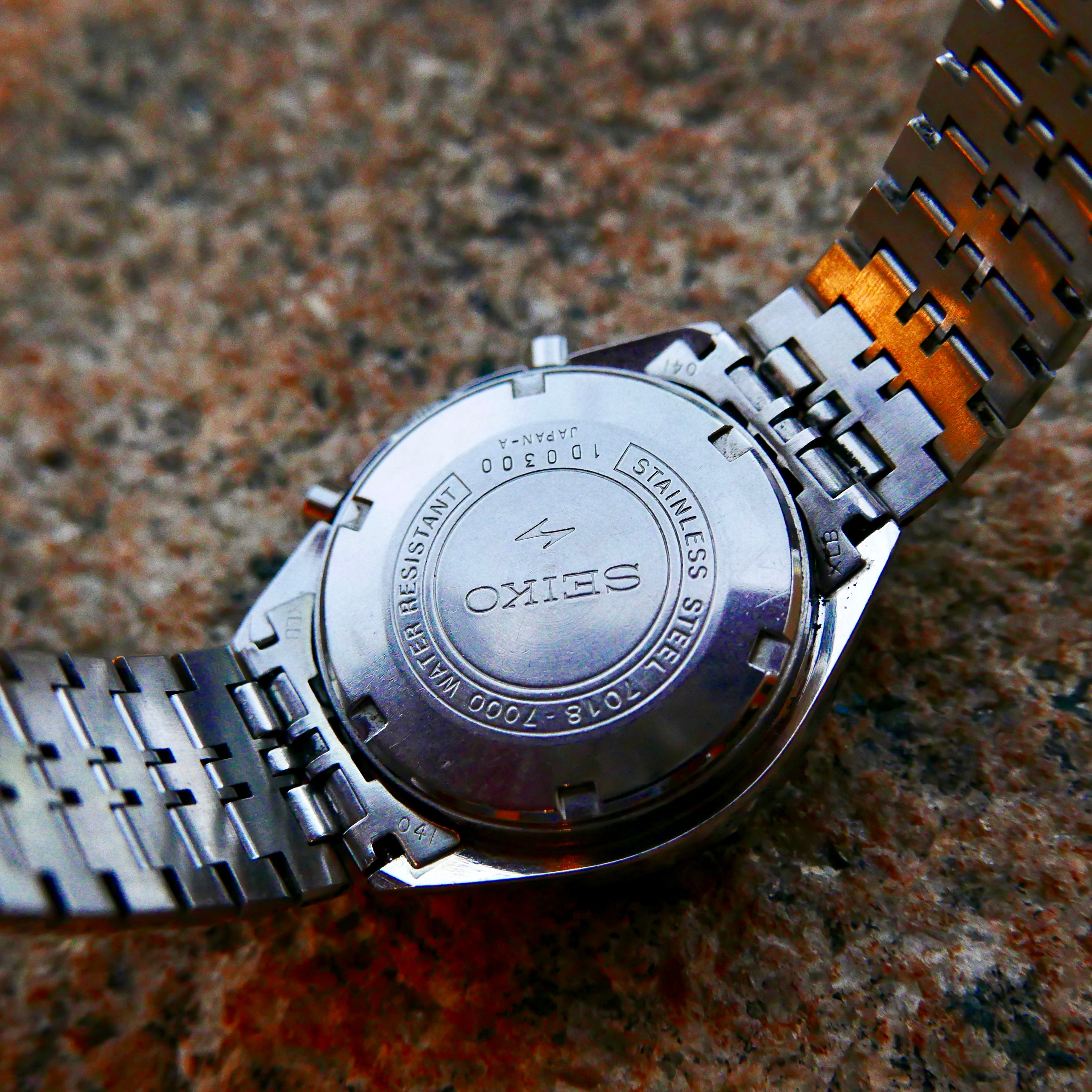 Vintage Seiko Chronograph 7018-7000 "One-Eyed Panda"