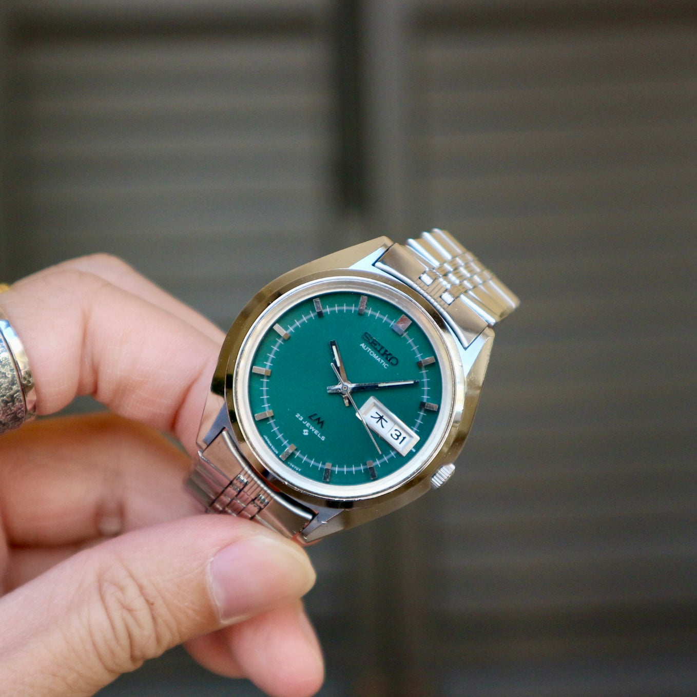 Seiko Lord Matic Green