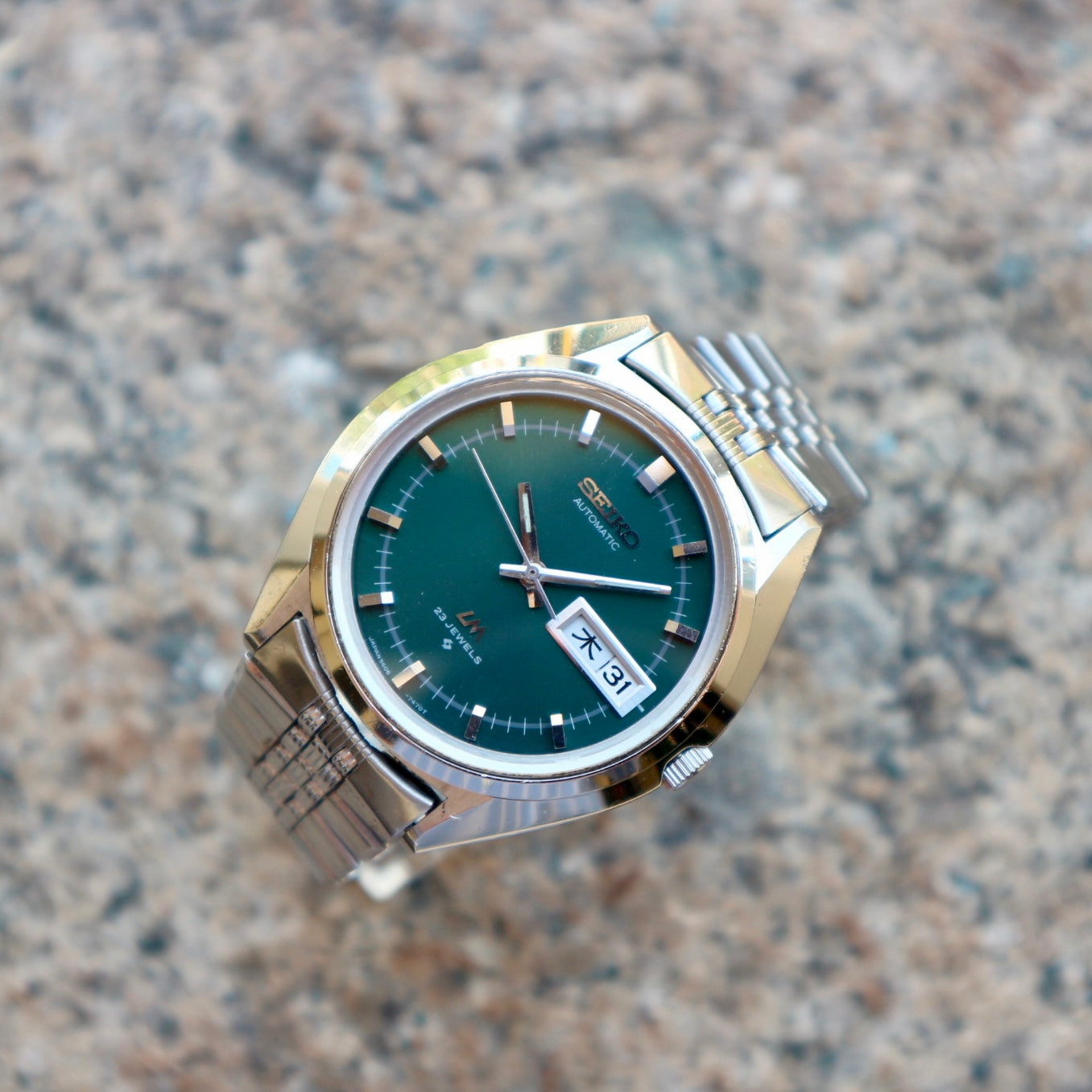 Seiko Lord Matic Green