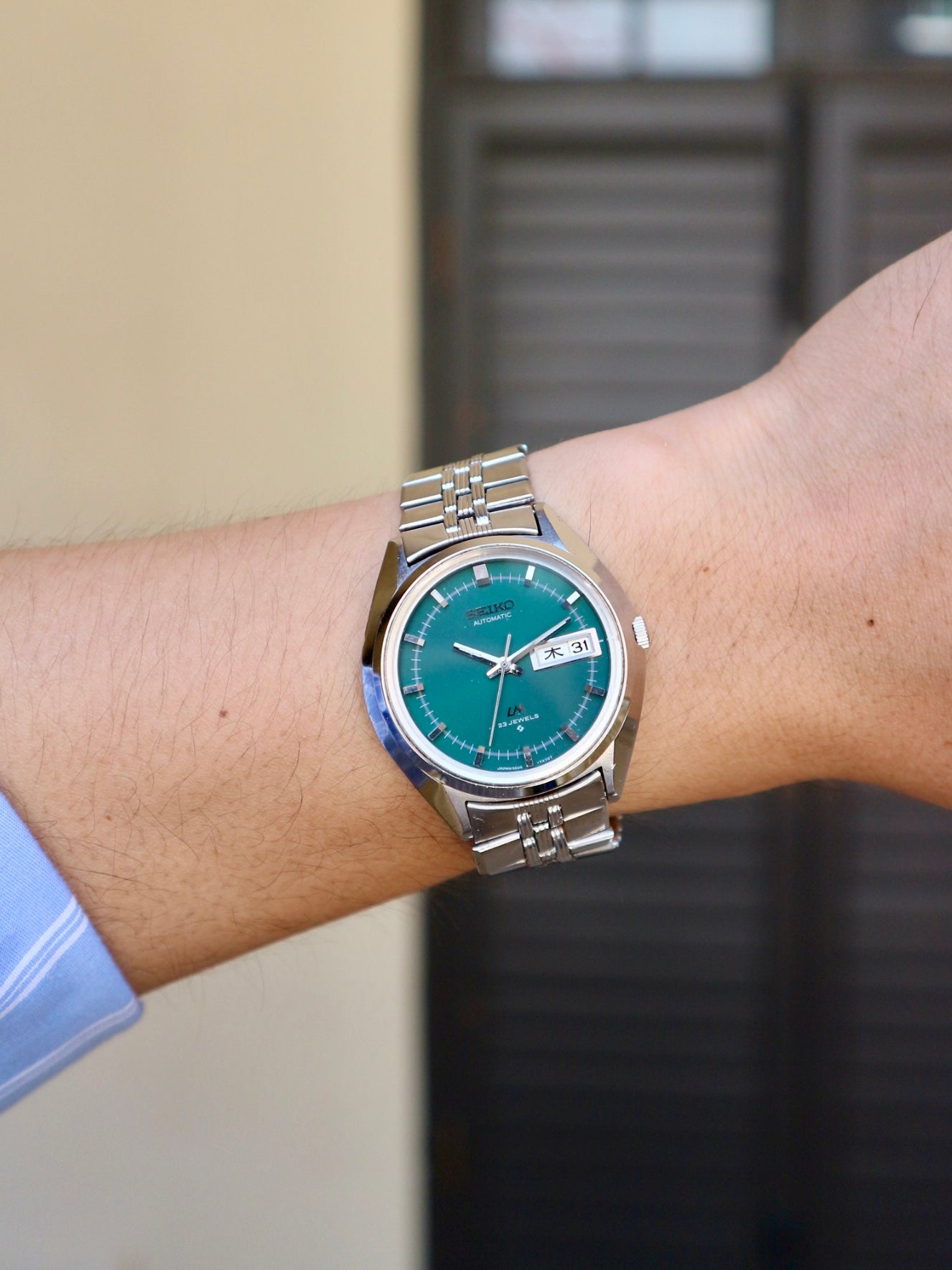 Seiko Lord Matic Green