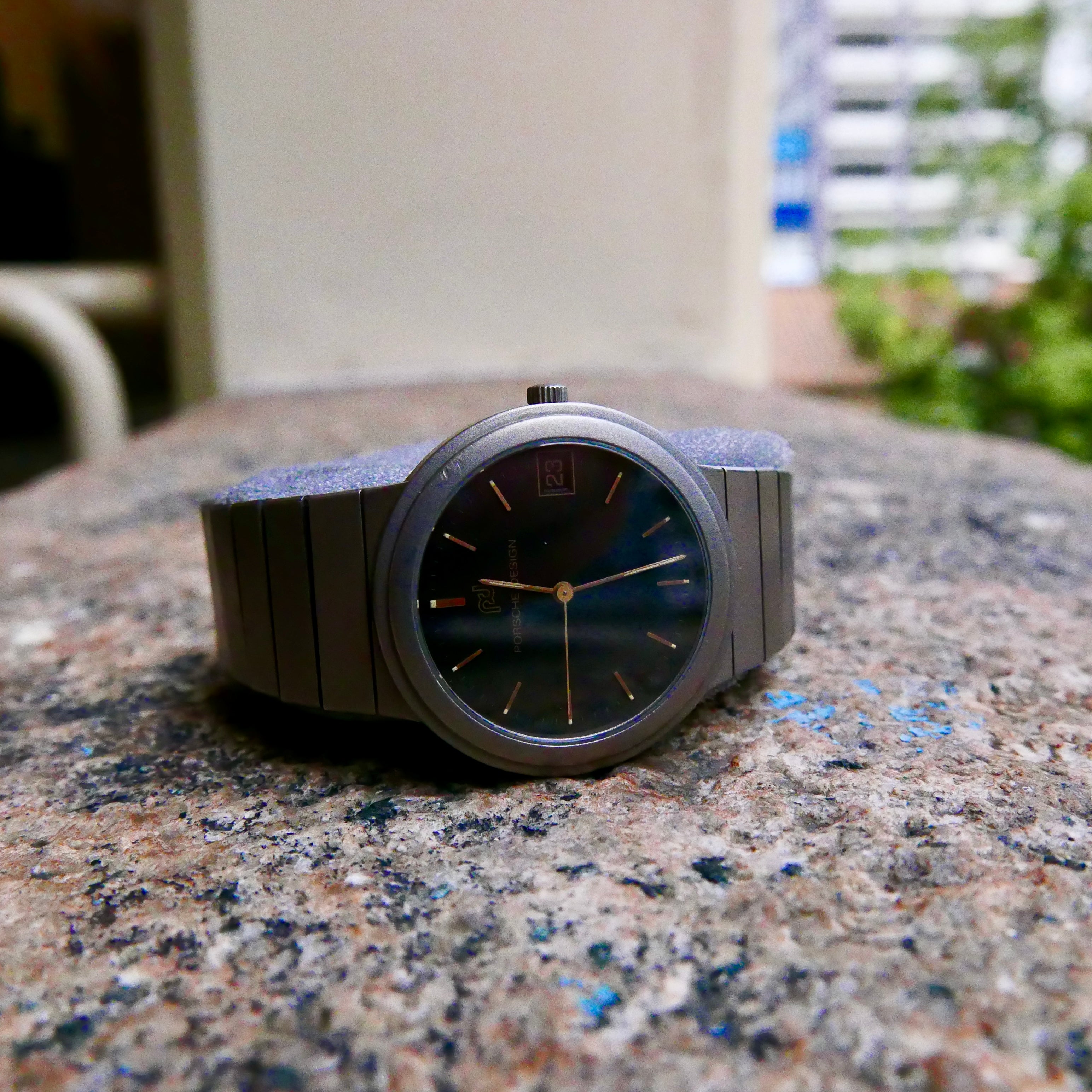 Vintage Watch | IWC Porsche Design Titanium Quartz Men's Watch (IW3317.3) (Full set with box))