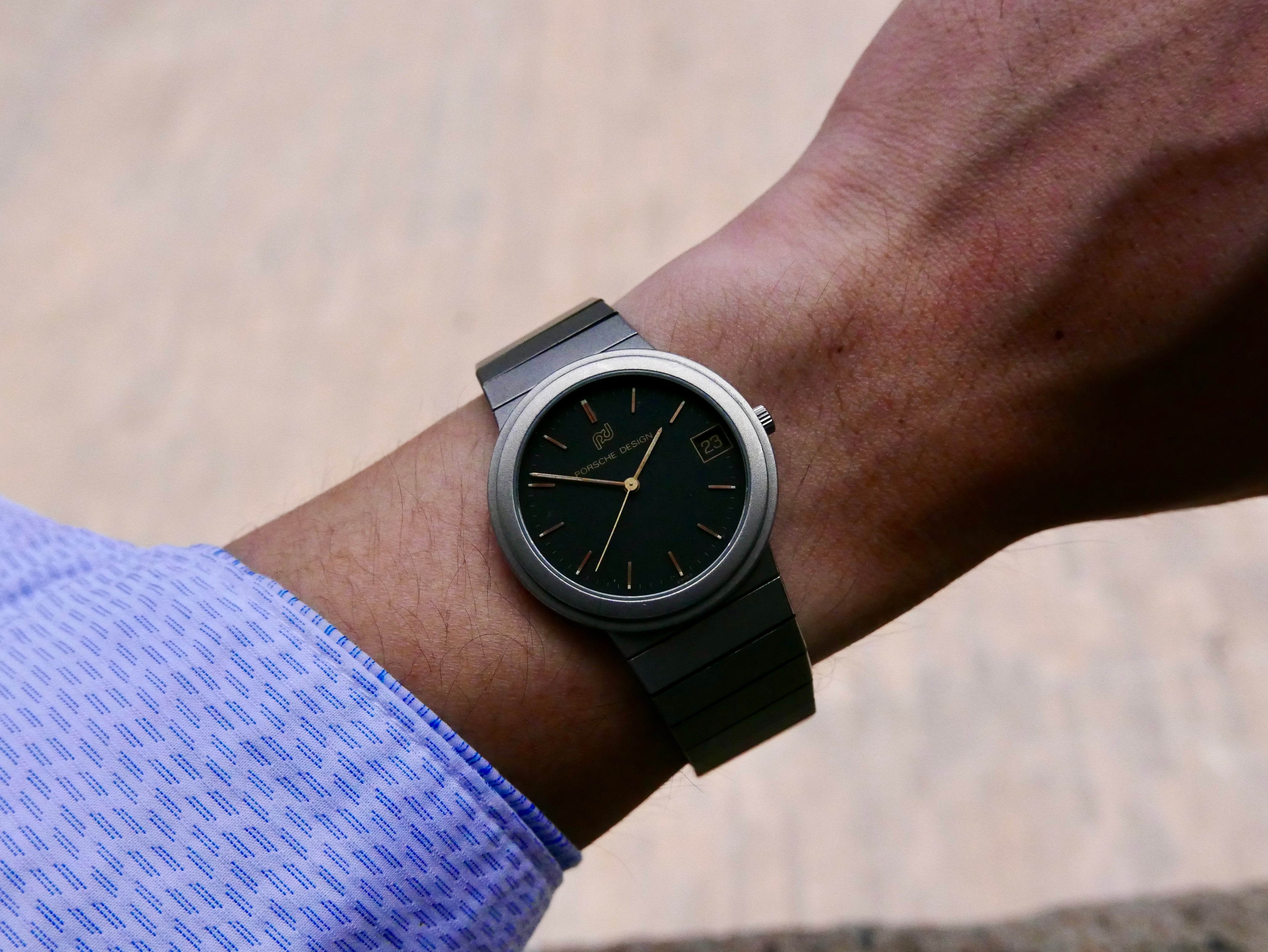 Vintage Watch | IWC Porsche Design Titanium Quartz Men's Watch (IW3317.3) (Full set with box))