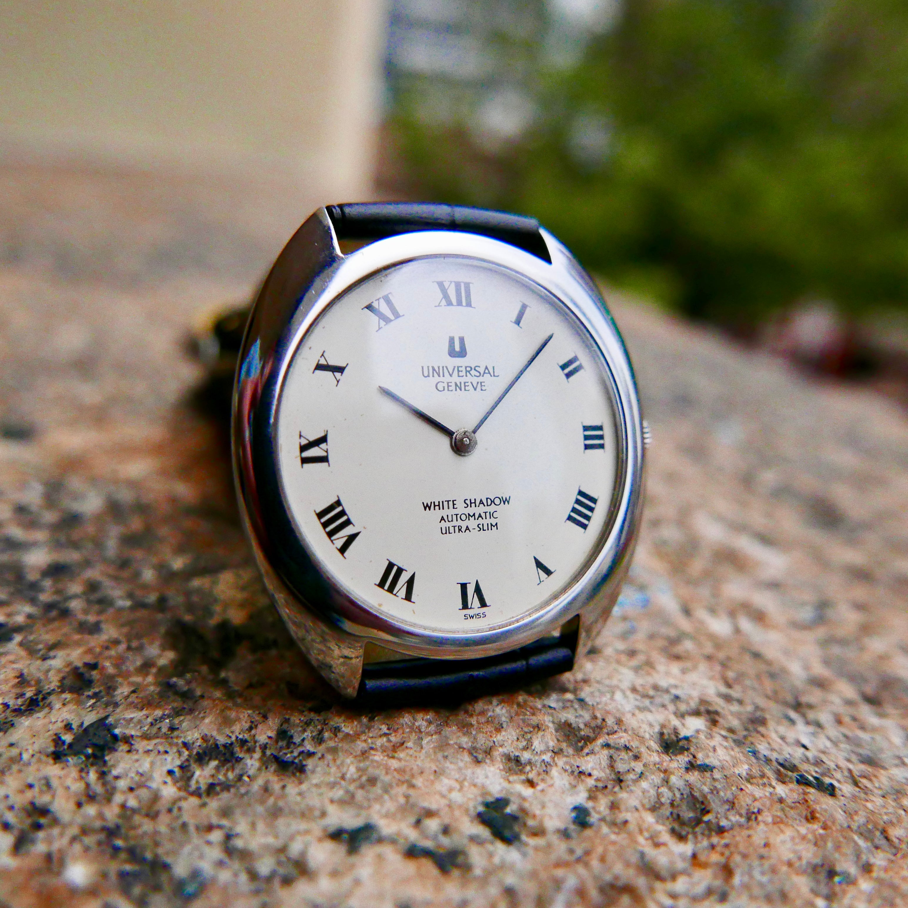 Vintage Watch | Universal Geneve White Shadow Automatic 866101