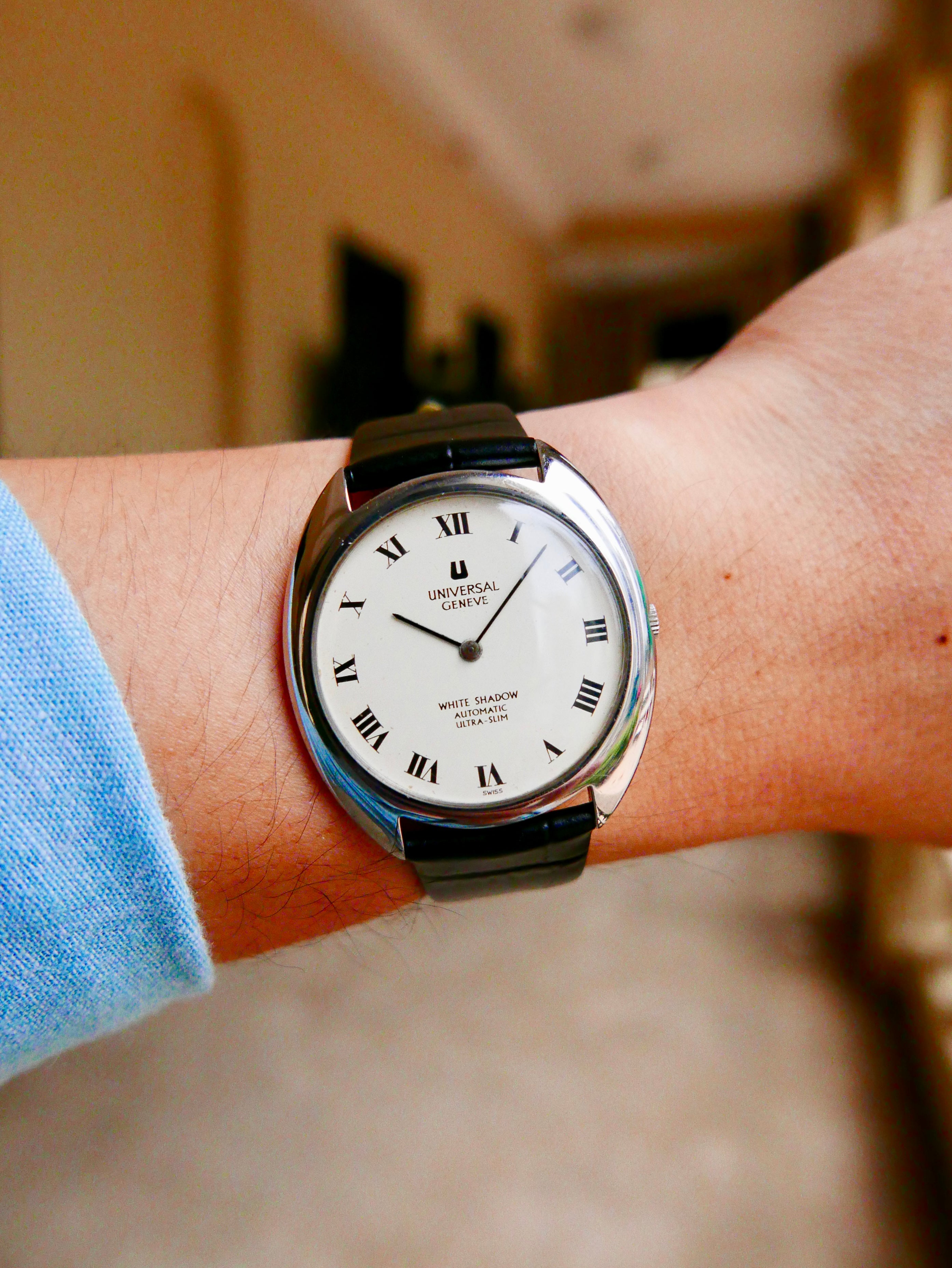 Vintage Watch | Universal Geneve White Shadow Automatic 866101
