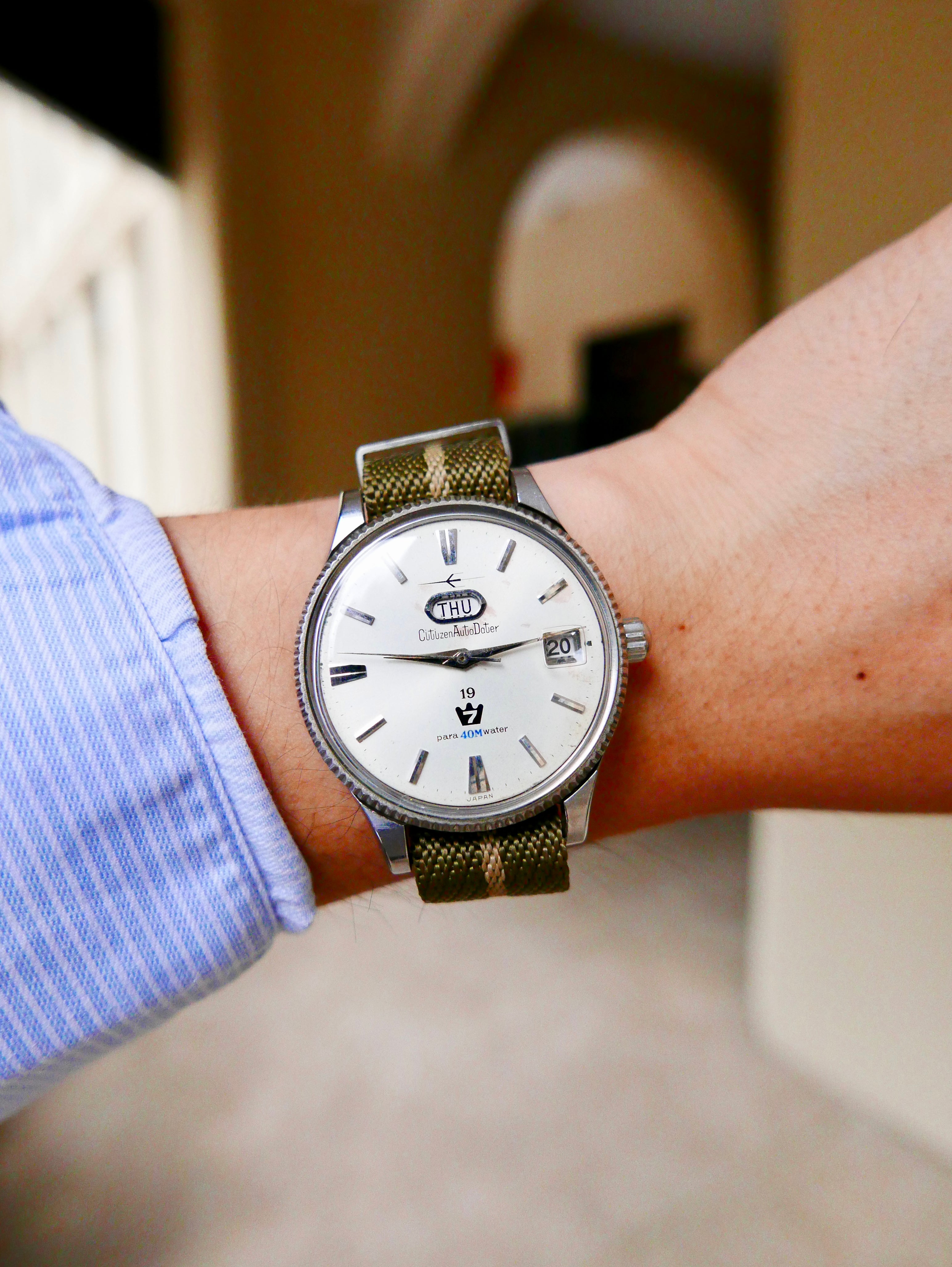 VINTAGE WATCH | Citizen Auto Dater Jet