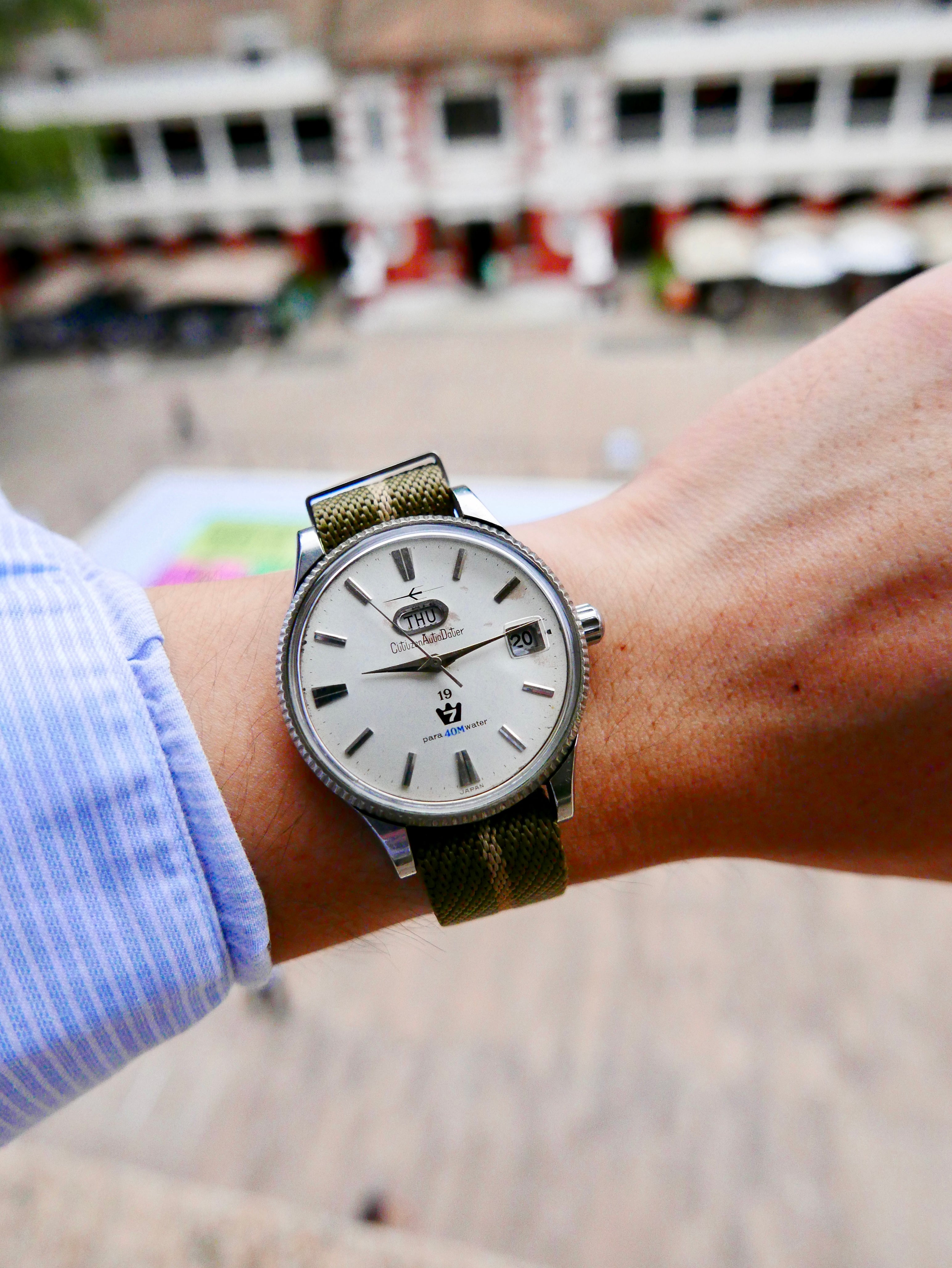 VINTAGE WATCH | Citizen Auto Dater Jet