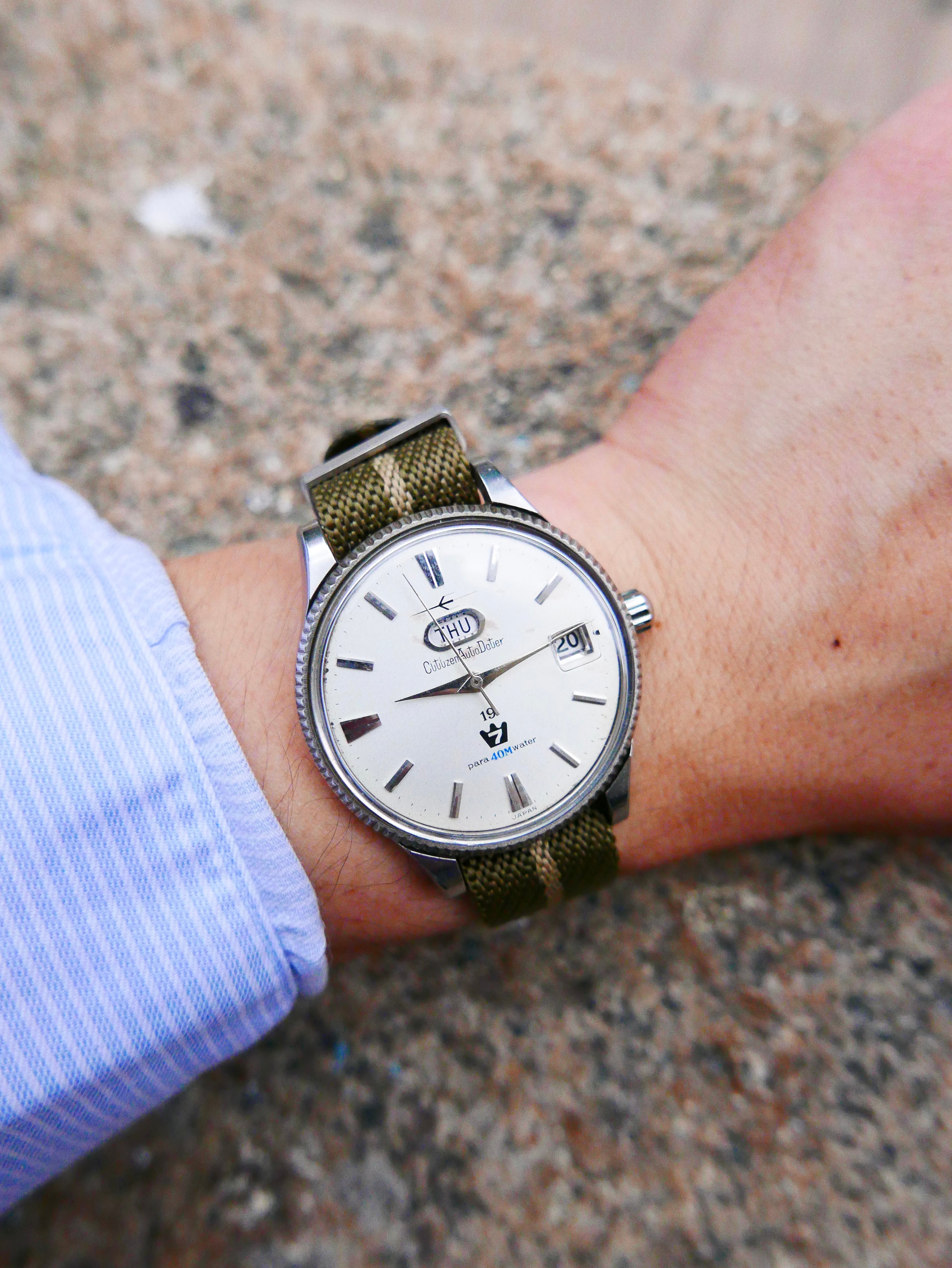 VINTAGE WATCH | Citizen Auto Dater Jet