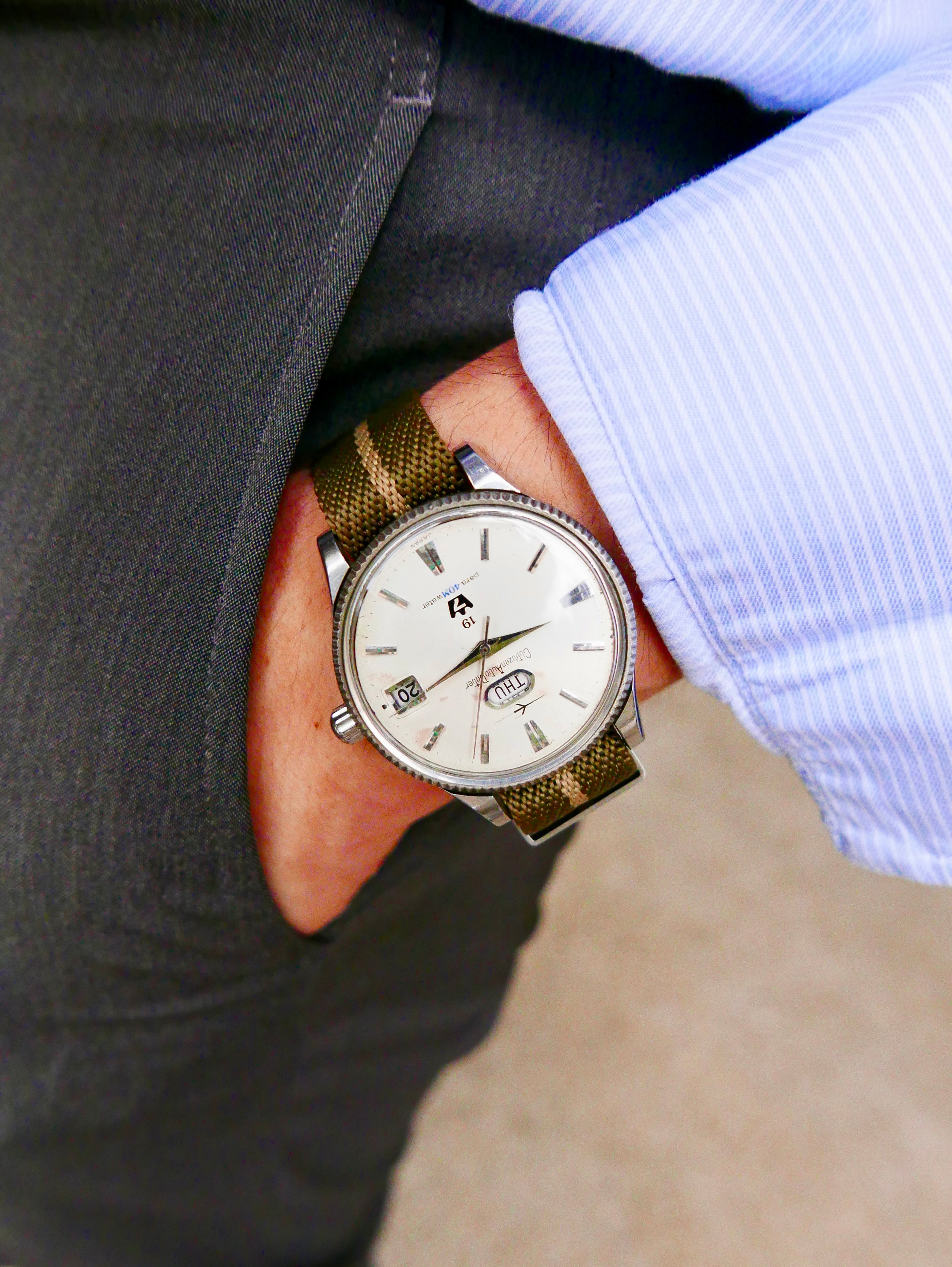 VINTAGE WATCH | Citizen Auto Dater Jet