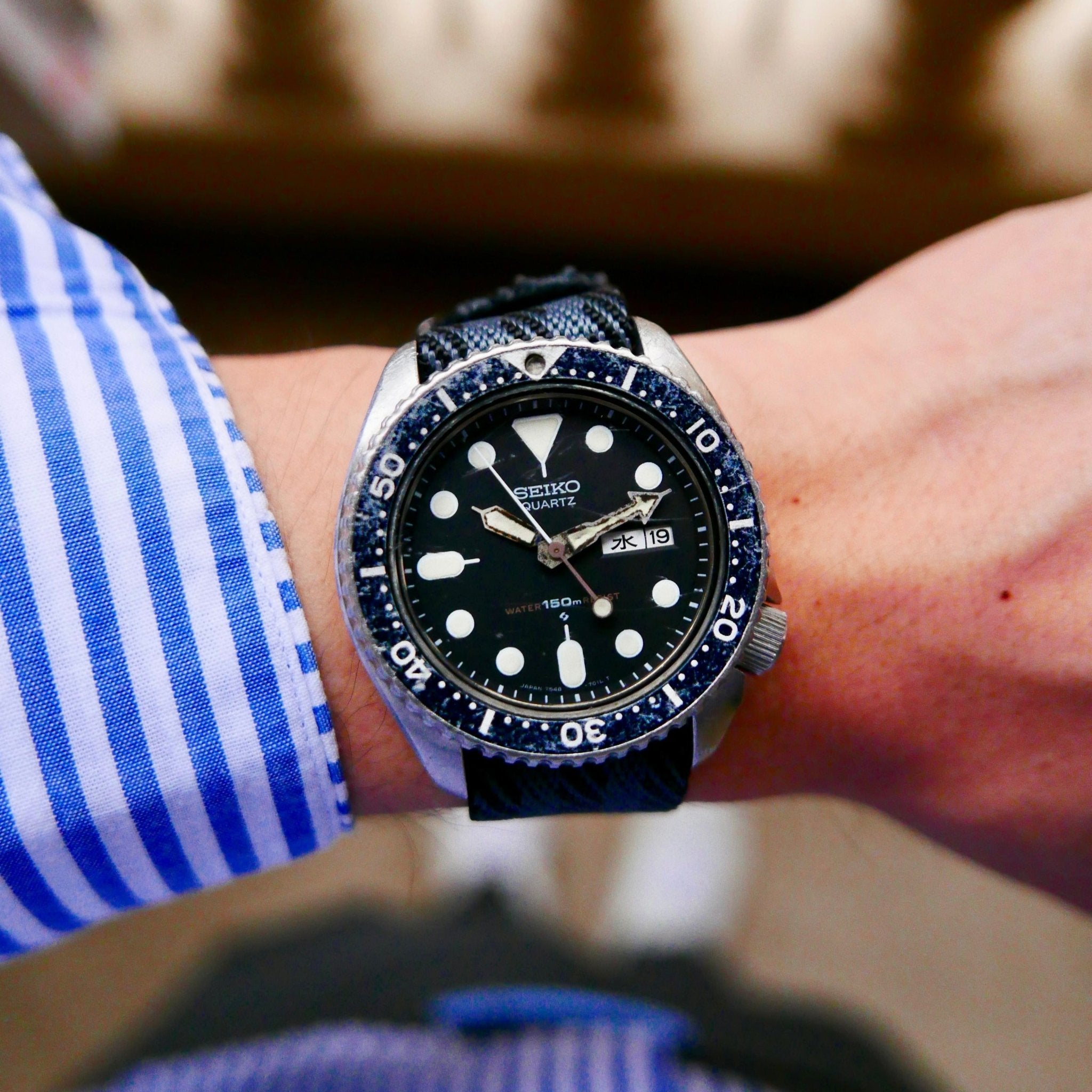 VINTAGE WATCH | SEIKO 7548 - 7000 TURTLE - Samurai Vintage Co.