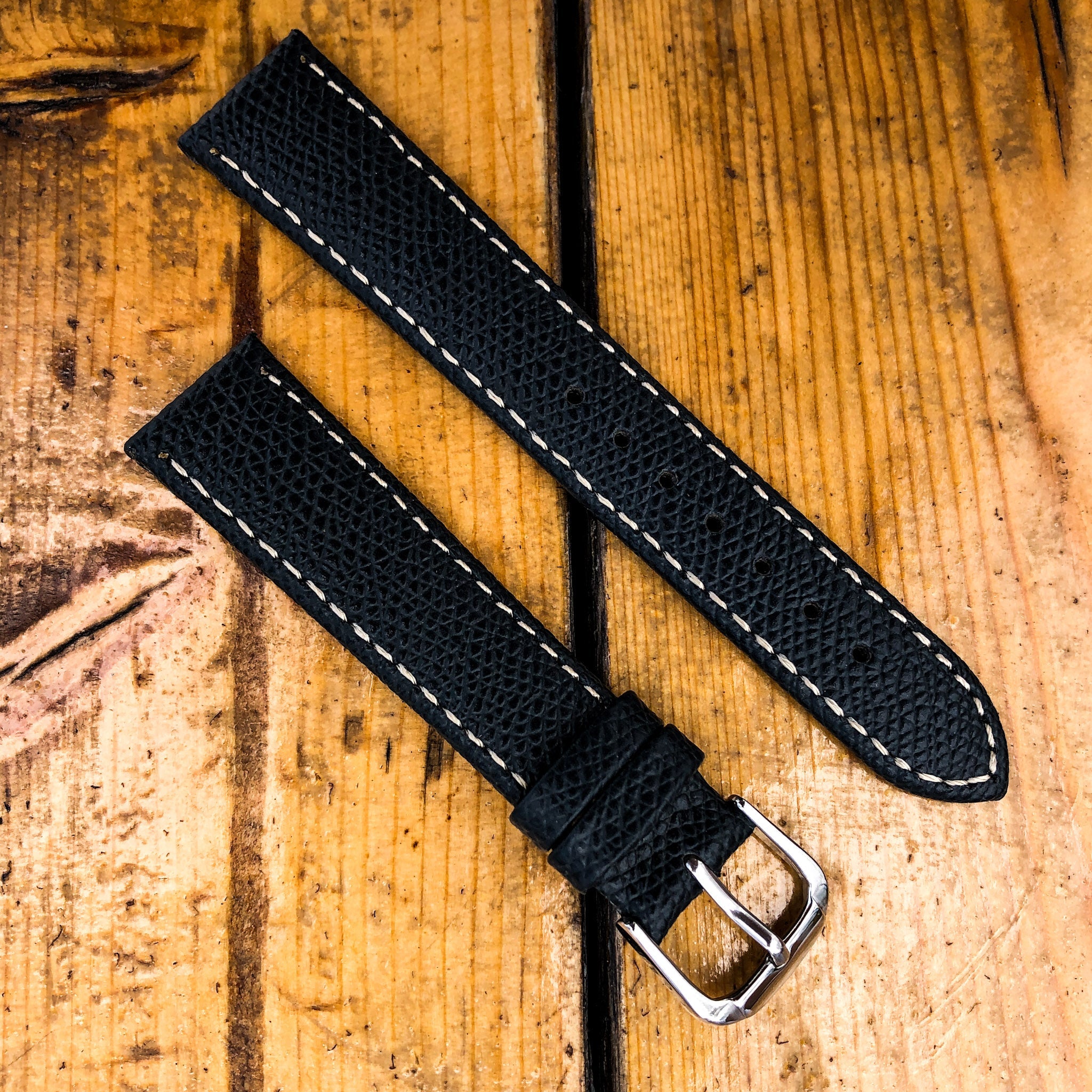Dimgrey | Elegant Italian Calf Leather Watch Strap - Samurai Vintage Co.