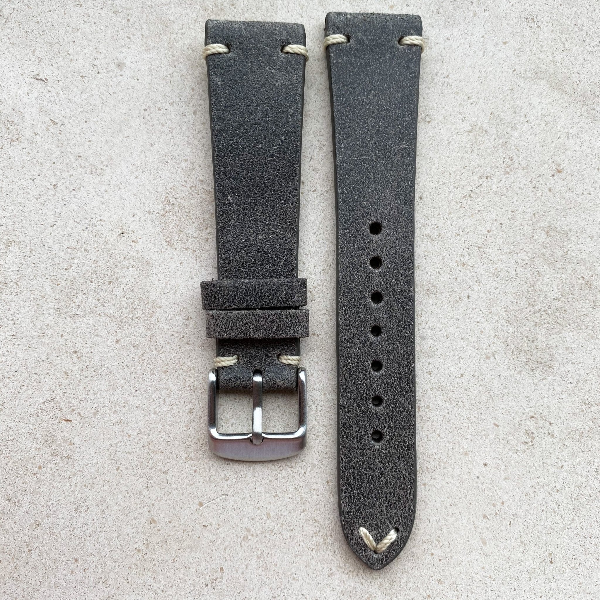 Dimgrey | Heritage Italian Calf Leather Watch Strap - Samurai Vintage Co.