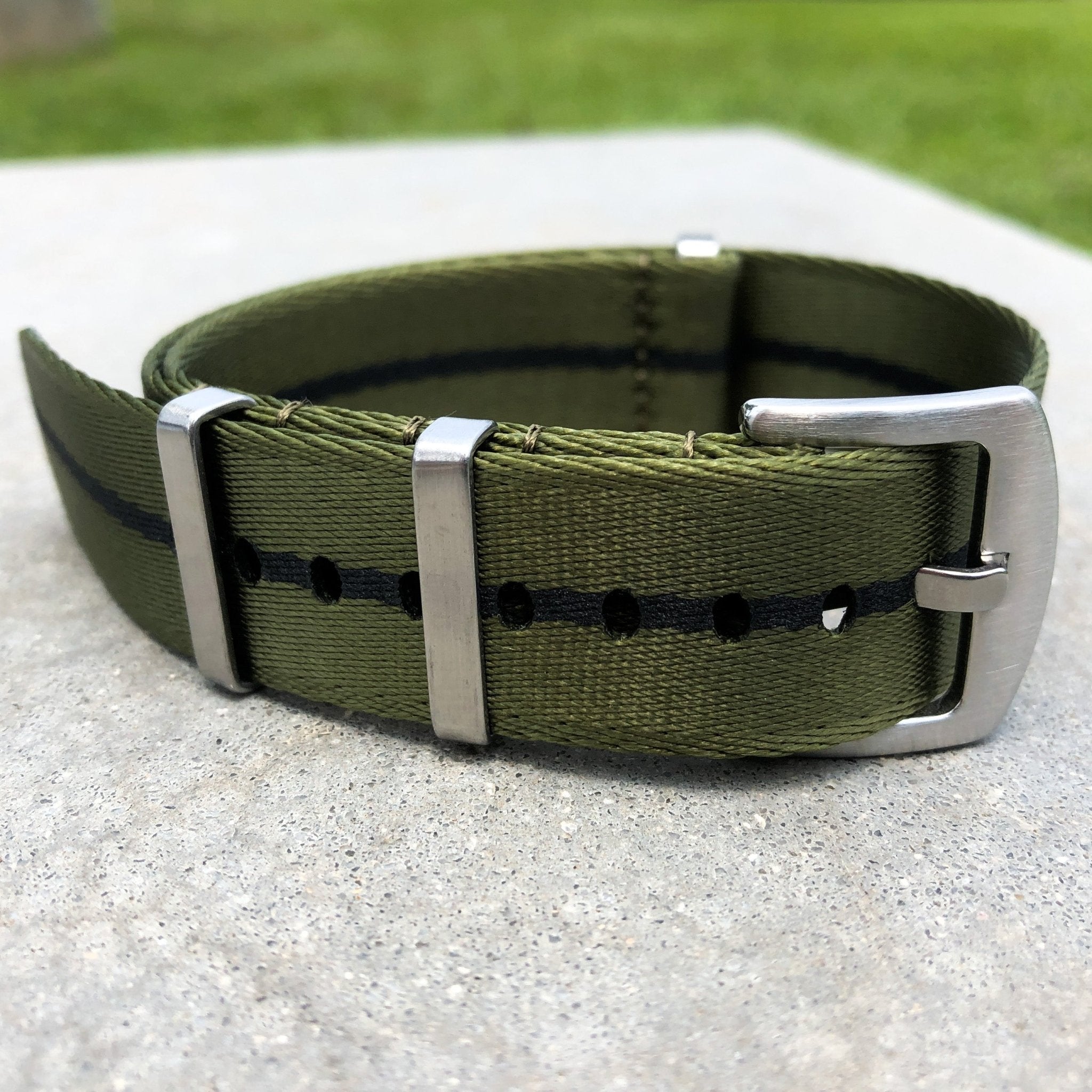 Hunter Green | Premium Nato Watch Strap - Samurai Vintage Co.