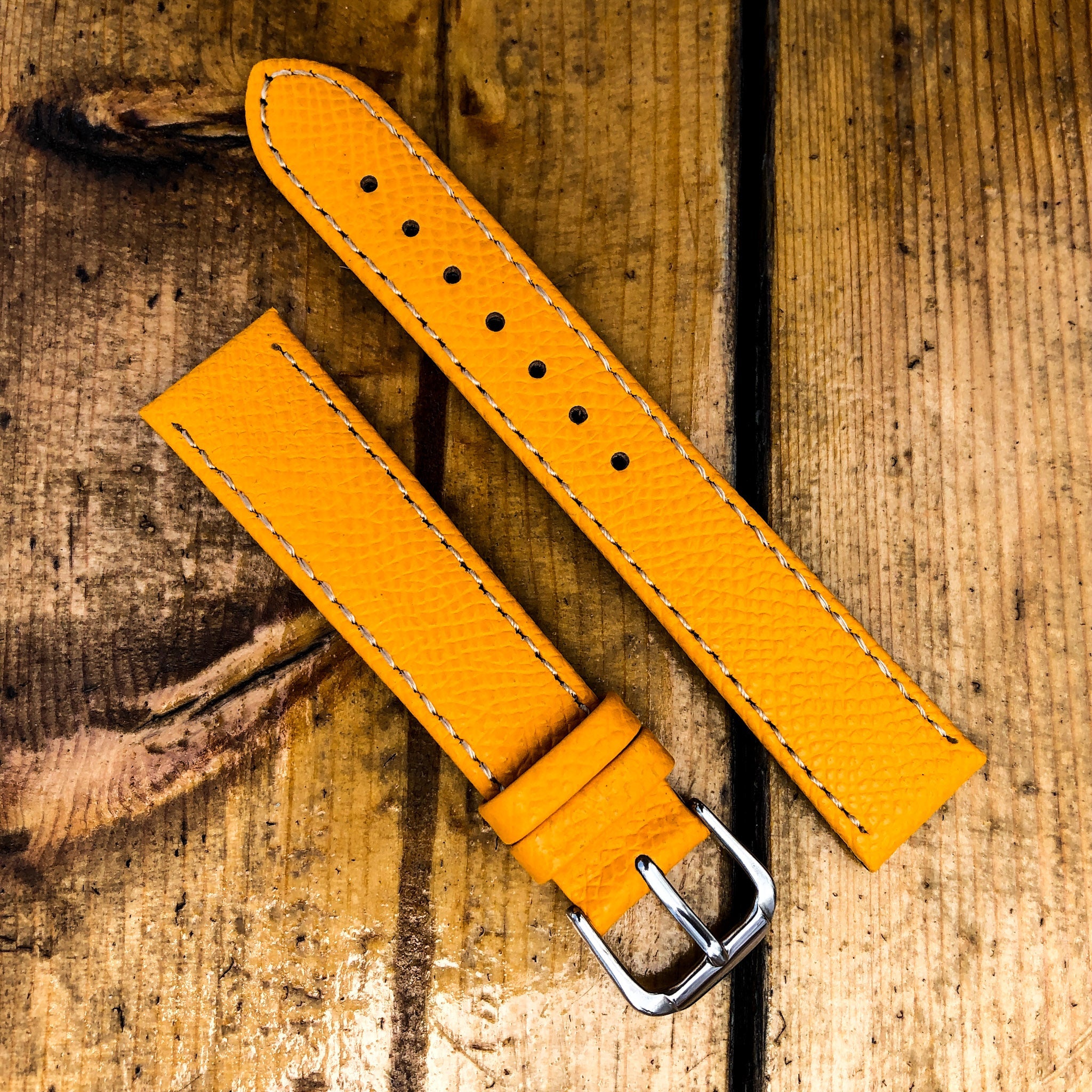 Imola Brown | Elegant Italian Calf Leather Watch Strap - Samurai Vintage Co.