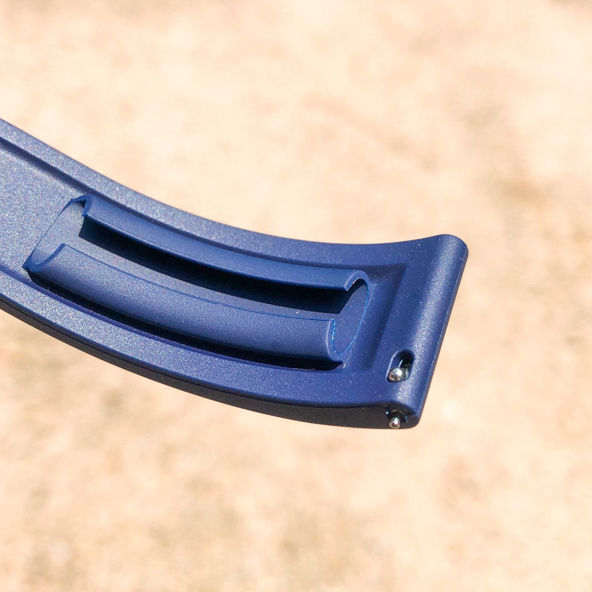 Ink Blue | Flexi Rubber Series Watch Strap (with quick release) - Samurai Vintage Co.