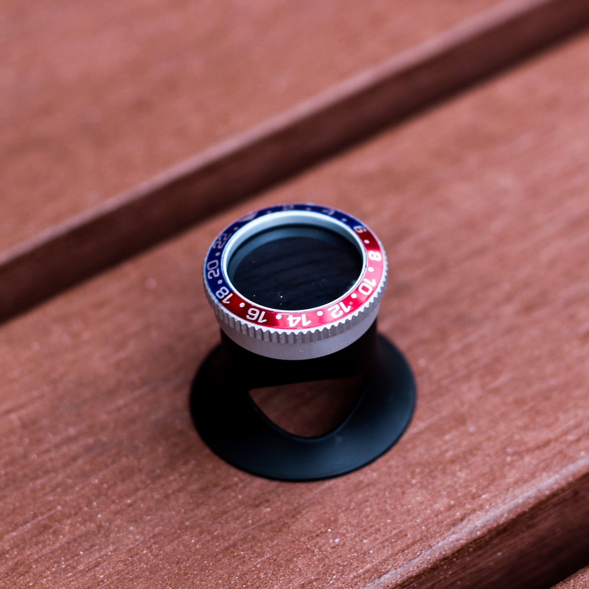 Pepsi Screw Blue / Red | Magnifier 5.0x - Samurai Vintage Co.