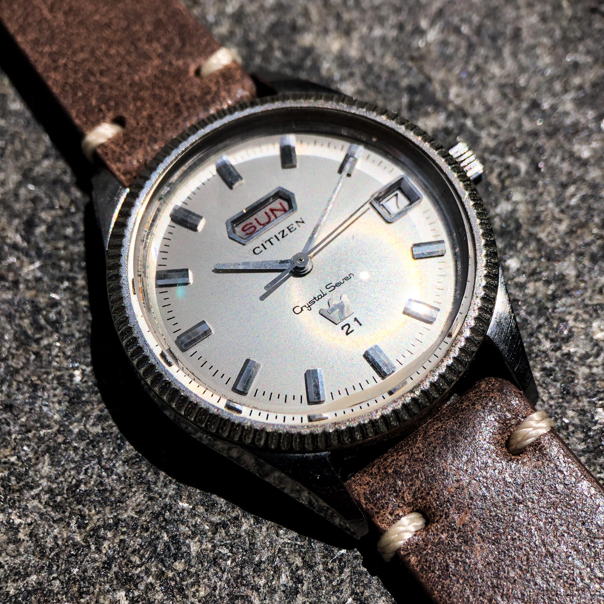 Vintage Watch | Citizen Crystal 7 ACSS 52902a-TA - Samurai Vintage Co.