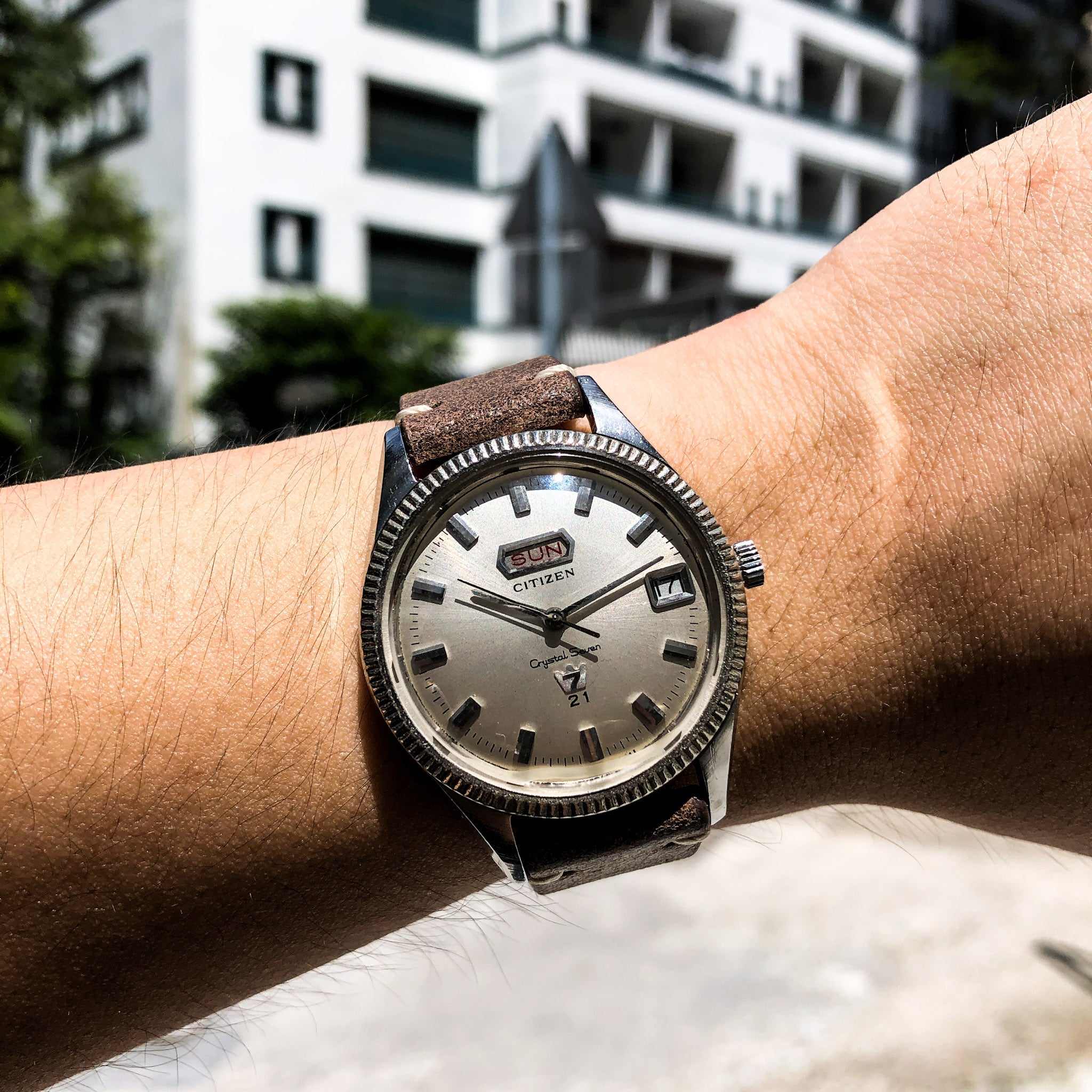 Vintage Watch | Citizen Crystal 7 ACSS 52902a-TA - Samurai Vintage Co.