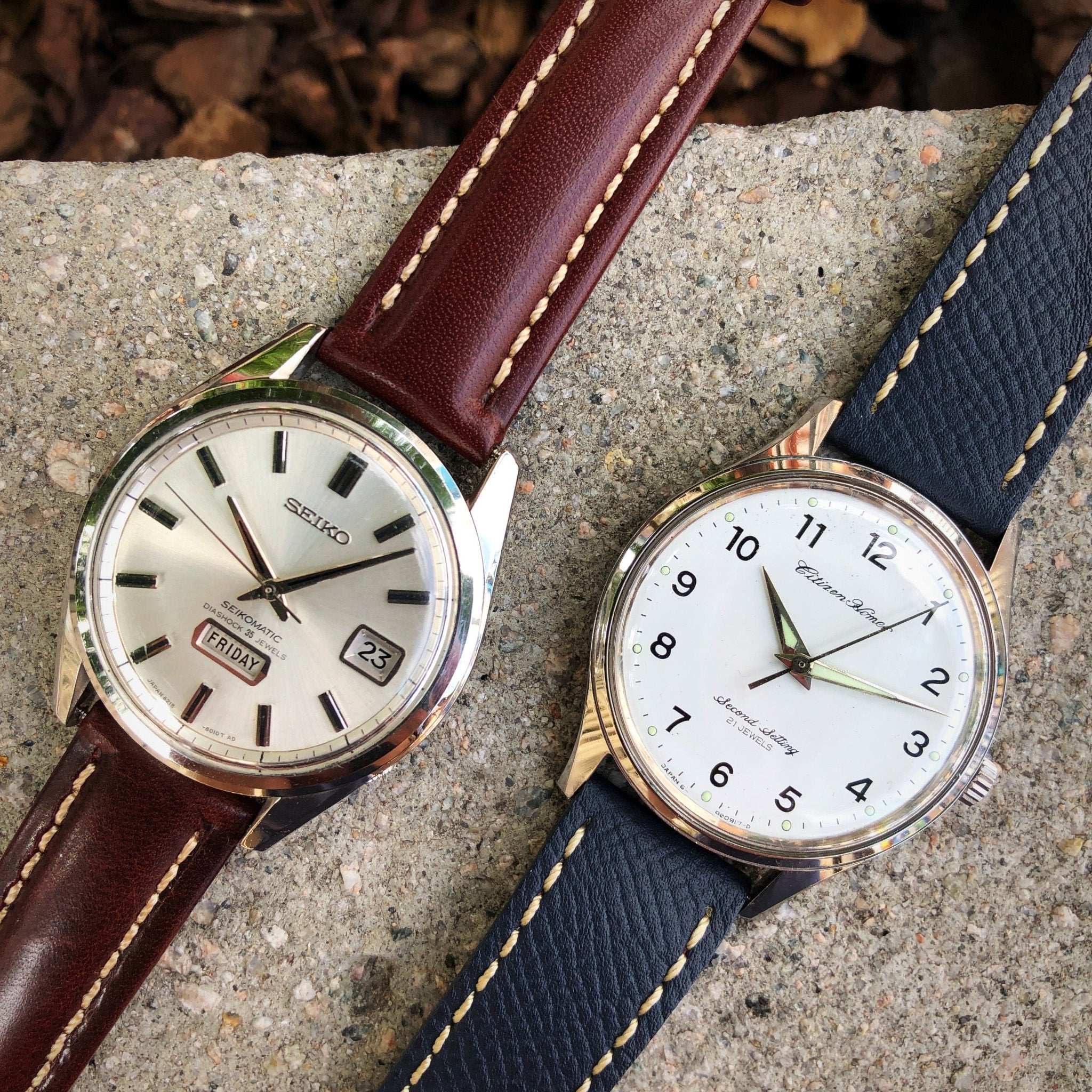 Vintage Watch | Citizen Homer Railway Watch Second Setting (SOLD Watch) - Samurai Vintage Co.