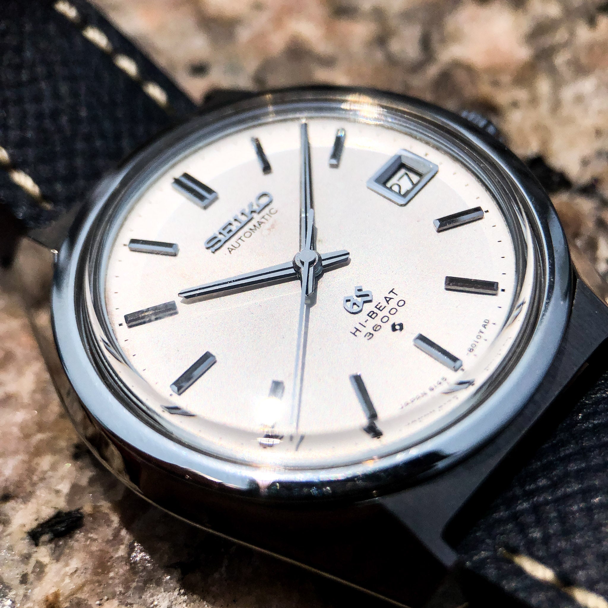 Vintage Watch | Grand Seiko 6145 High Beat 36000 - Samurai Vintage Co.