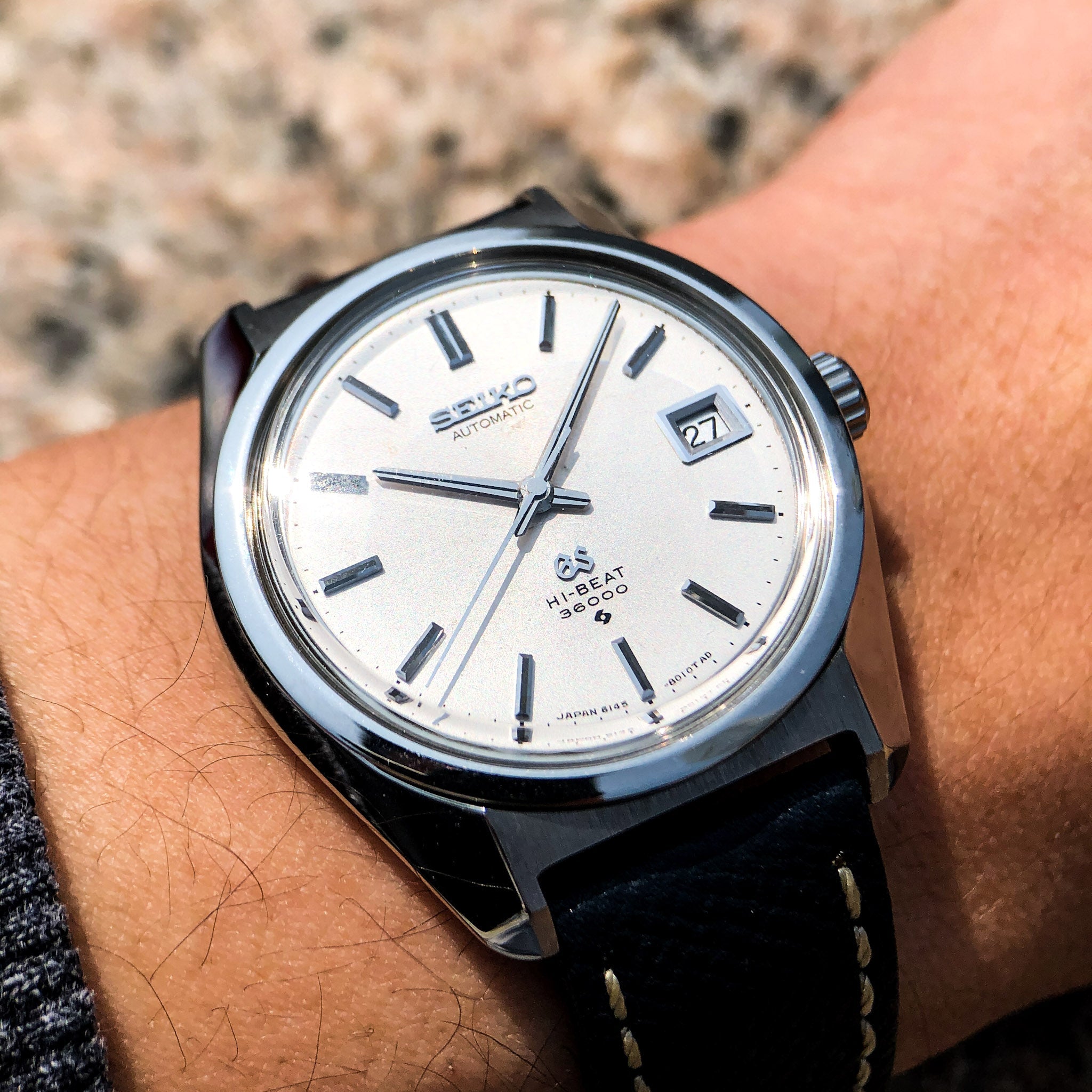 Vintage Watch | Grand Seiko 6145 High Beat 36000 - Samurai Vintage Co.