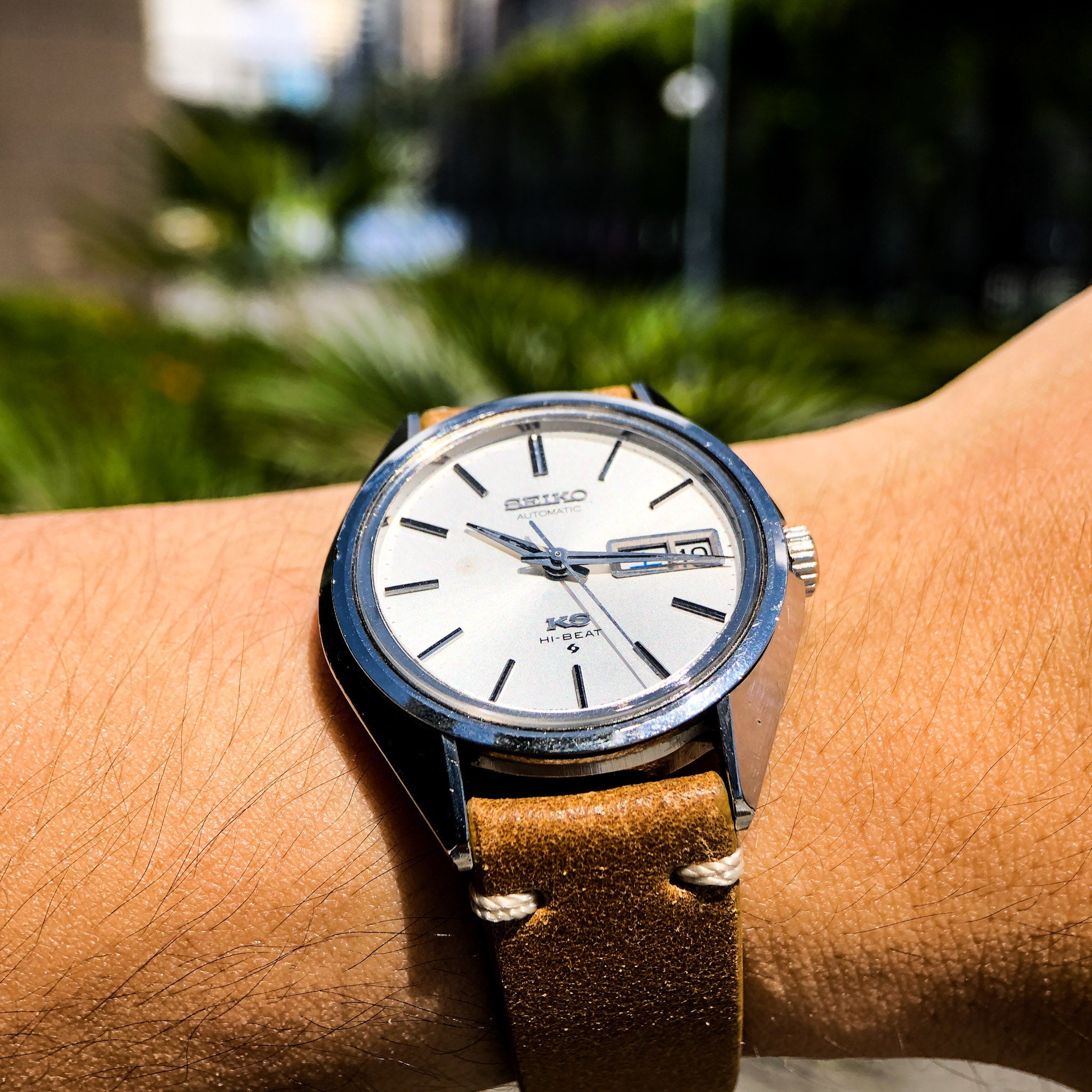 Vintage Watch | King Seiko 5626 - 7110R (Swapped to a new OEM watch crystal) - Samurai Vintage Co.