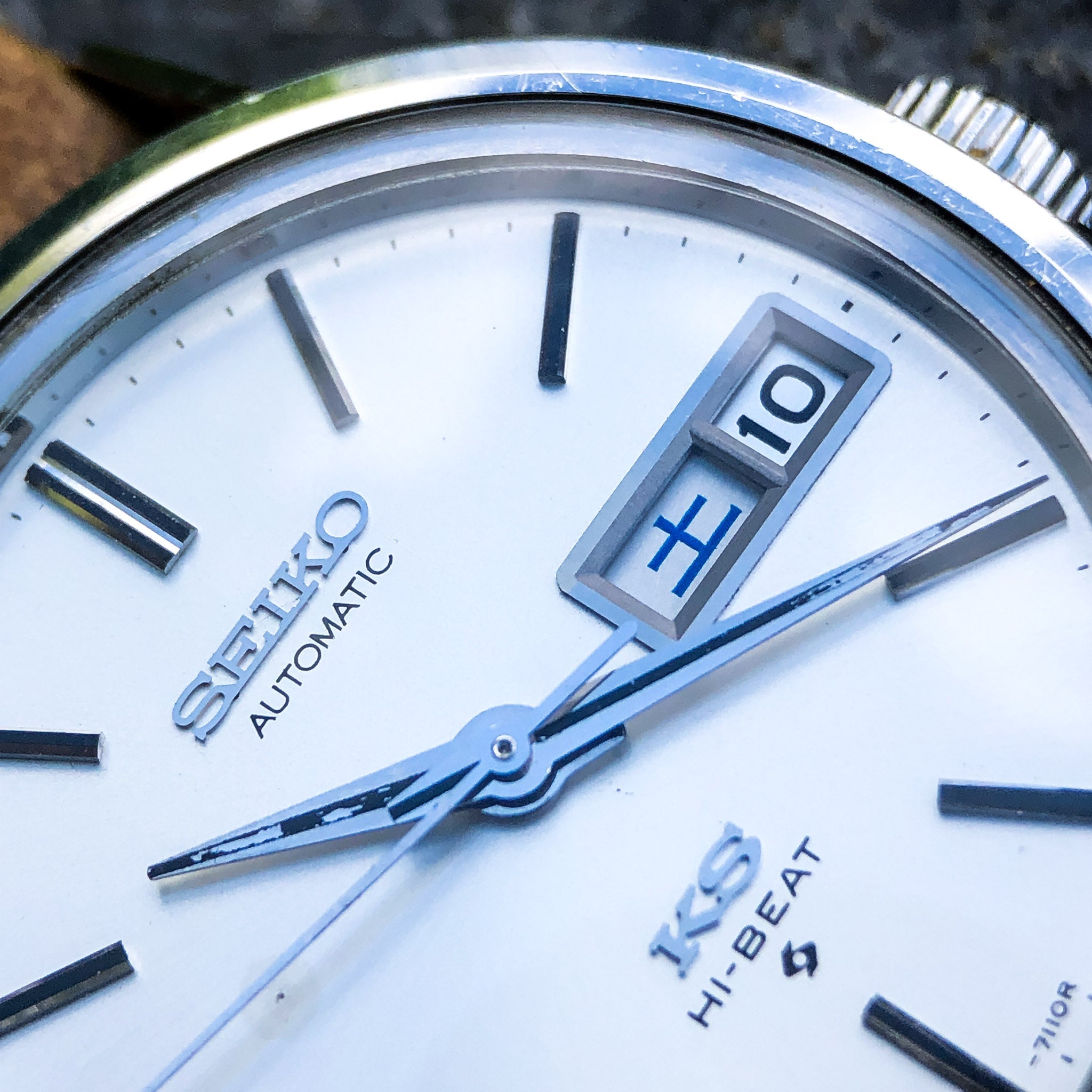 Vintage Watch | King Seiko 5626 - 7110R (Swapped to a new OEM watch crystal) - Samurai Vintage Co.