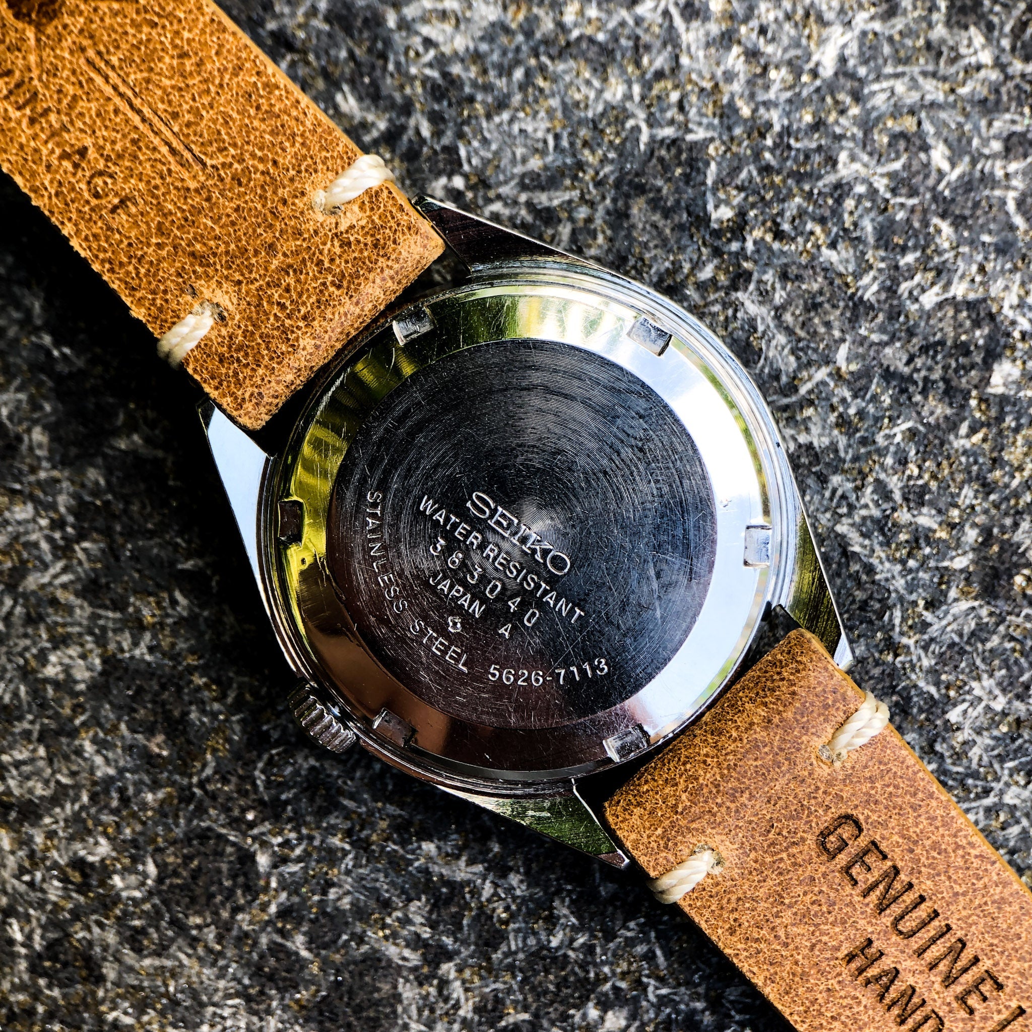 Vintage Watch | King Seiko 5626 - 7110R (Swapped to a new OEM watch crystal) - Samurai Vintage Co.
