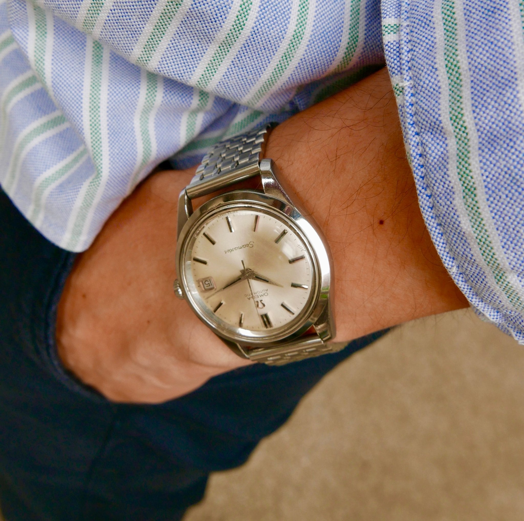 Vintage Watch | Omega Seamster - Samurai Vintage Co.