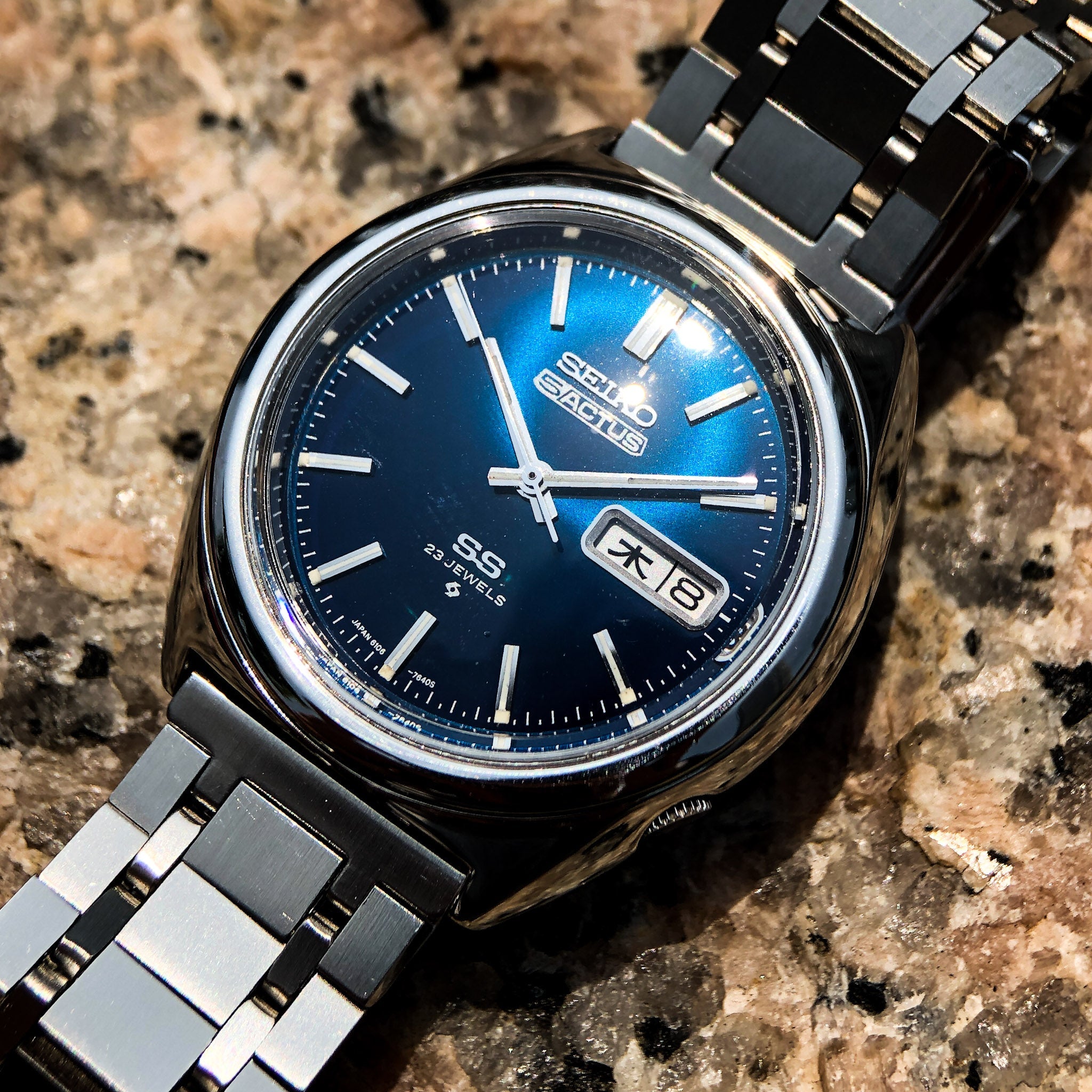Vintage Watch | Seiko 5 Actus 6106 - 7640 - Samurai Vintage Co.