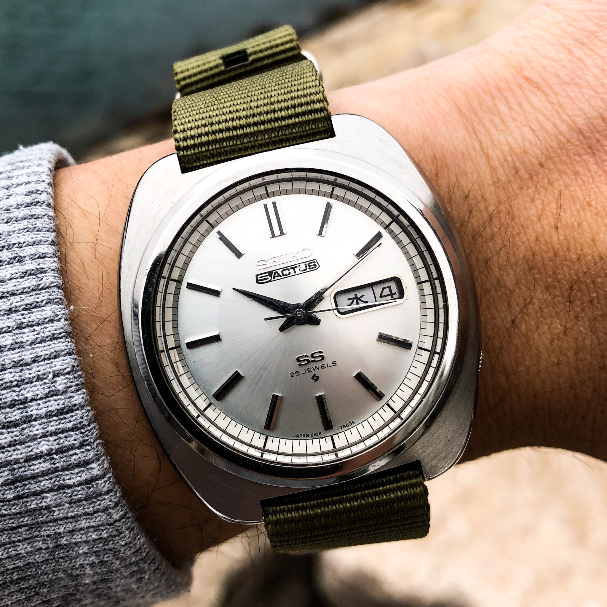 Vintage Watch | SEIKO 5 ACTUS SS 6106 - 7440 - Samurai Vintage Co.
