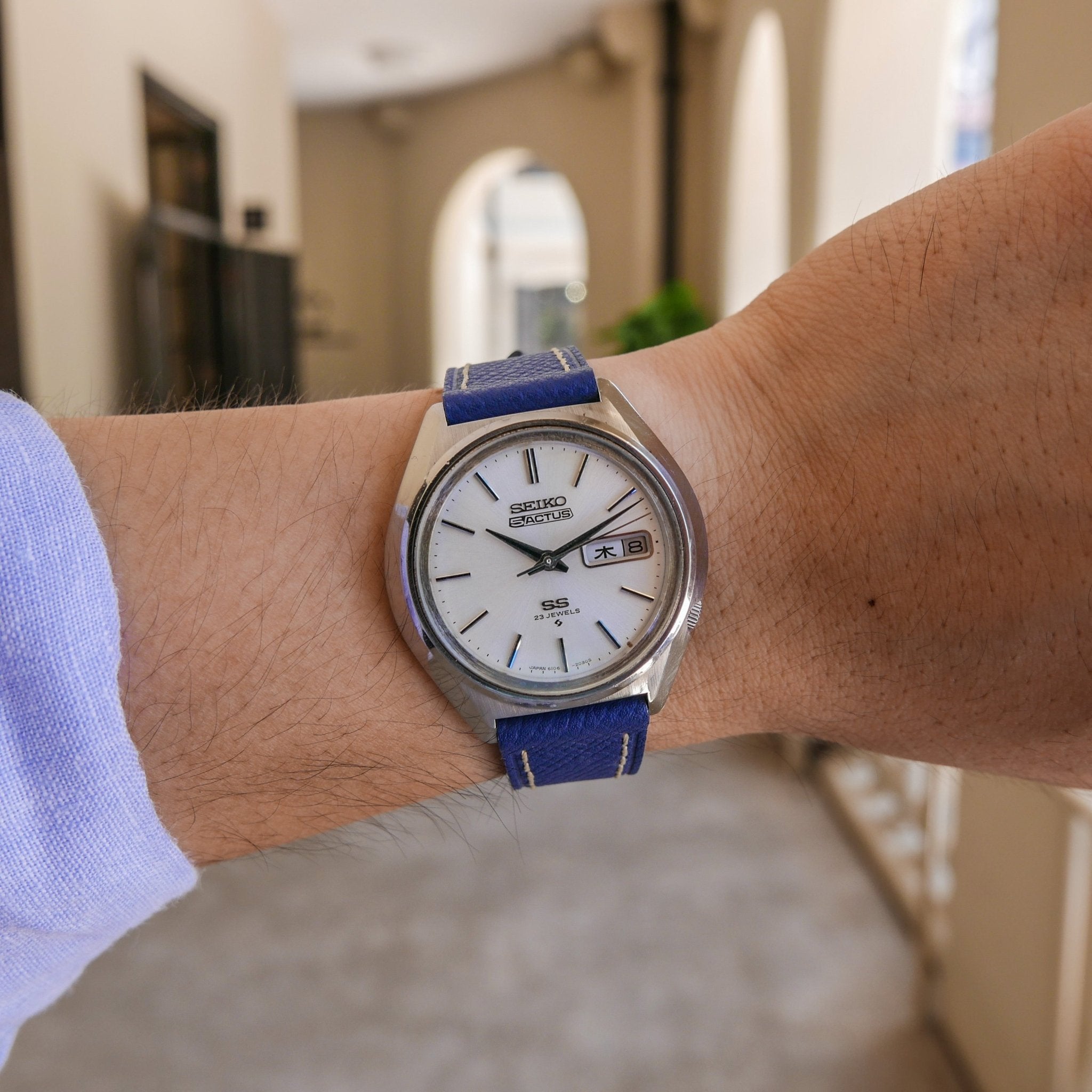 Vintage Watch | SEIKO 5 ACTUS SS 6106 - 7580 - Samurai Vintage Co.