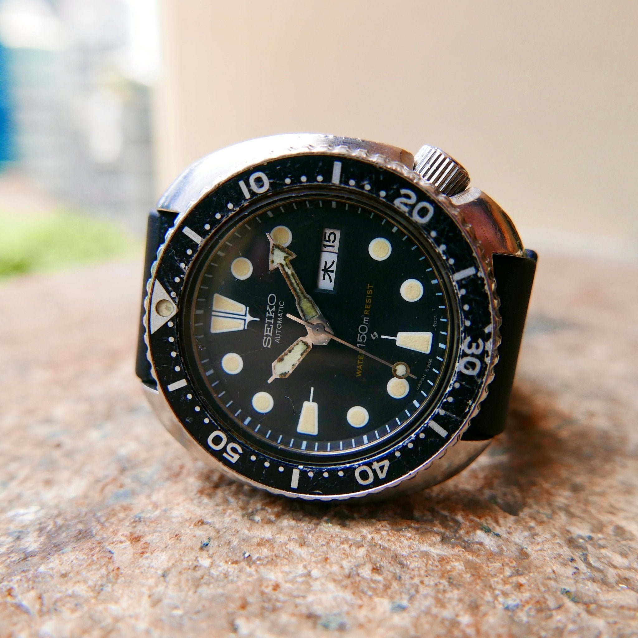 Vintage Watch | Seiko 6306 Turtle (JDM version) (aka Seiko 6309) - Samurai Vintage Co.