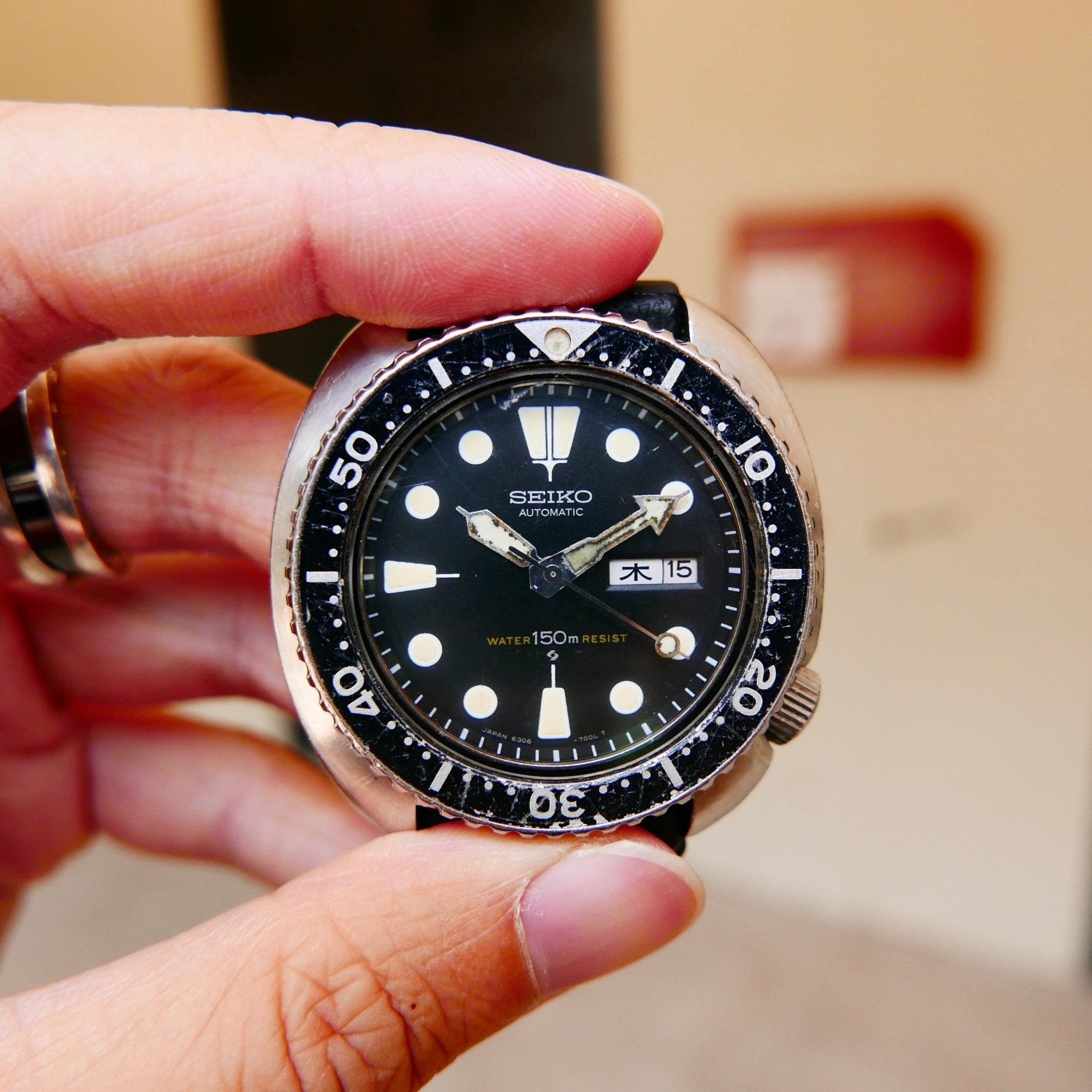 Vintage Watch | Seiko 6306 Turtle (JDM version) (aka Seiko 6309) - Samurai Vintage Co.