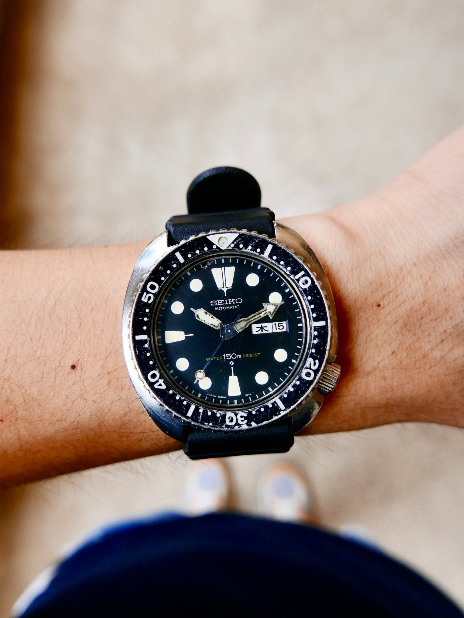 Vintage Watch | Seiko 6306 Turtle (JDM version) (aka Seiko 6309) - Samurai Vintage Co.