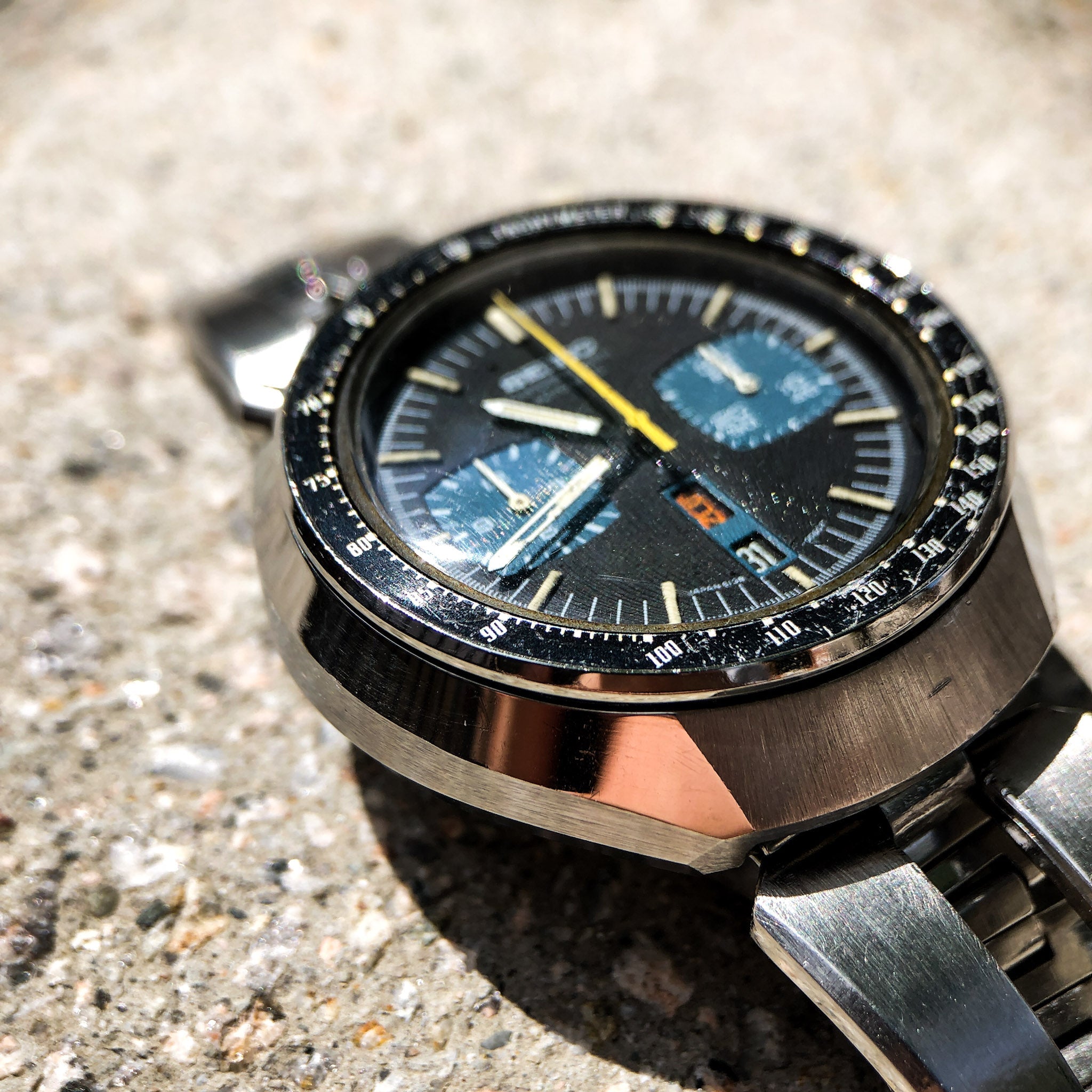 Vintage Watch | Seiko Bullhead 6138 0040 Chronograph - Samurai Vintage Co.