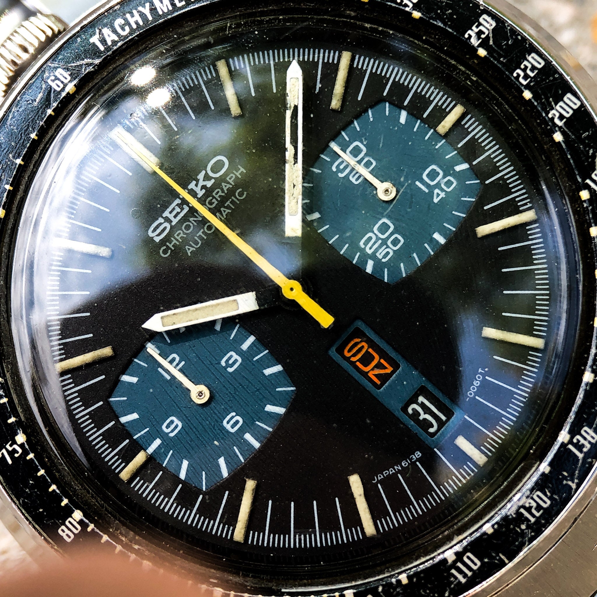 Vintage Watch | Seiko Bullhead 6138 0040 Chronograph - Samurai Vintage Co.