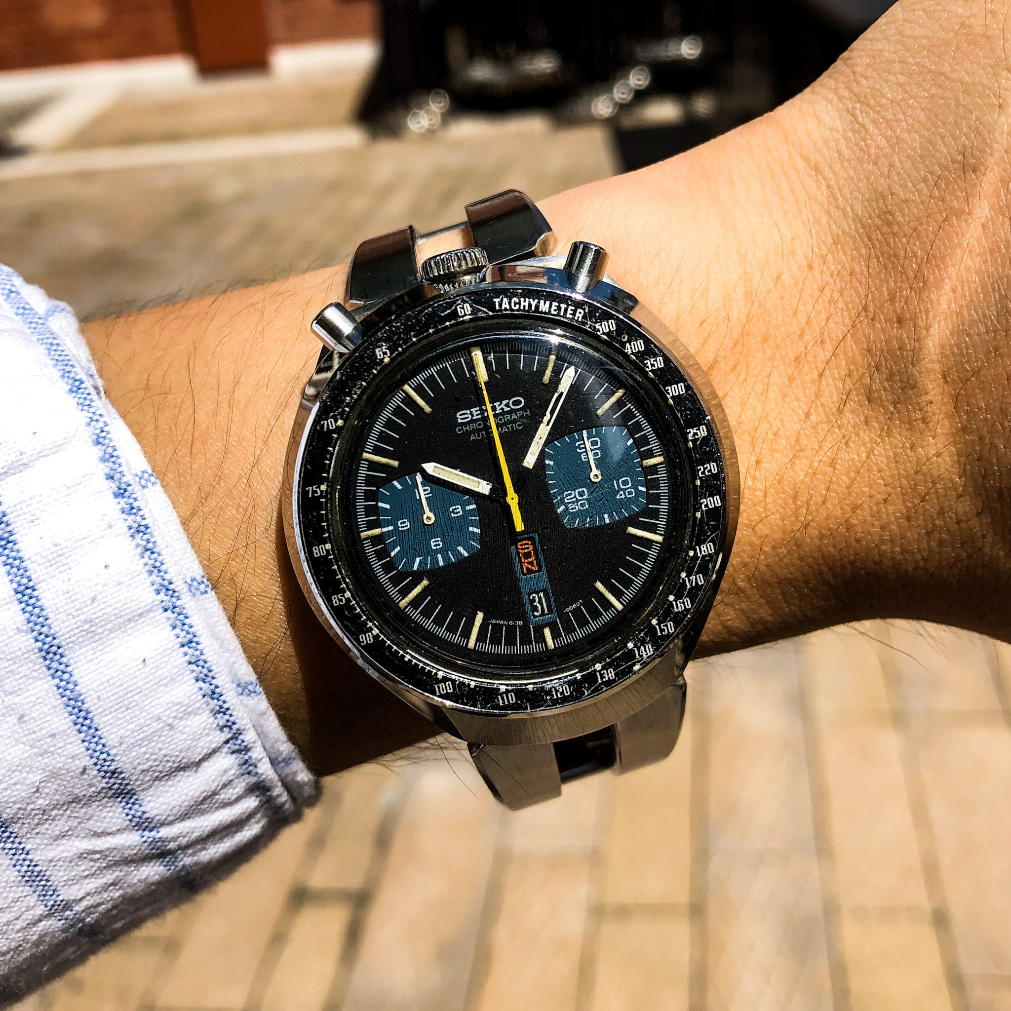Vintage Watch | Seiko Bullhead 6138 0040 Chronograph - Samurai Vintage Co.