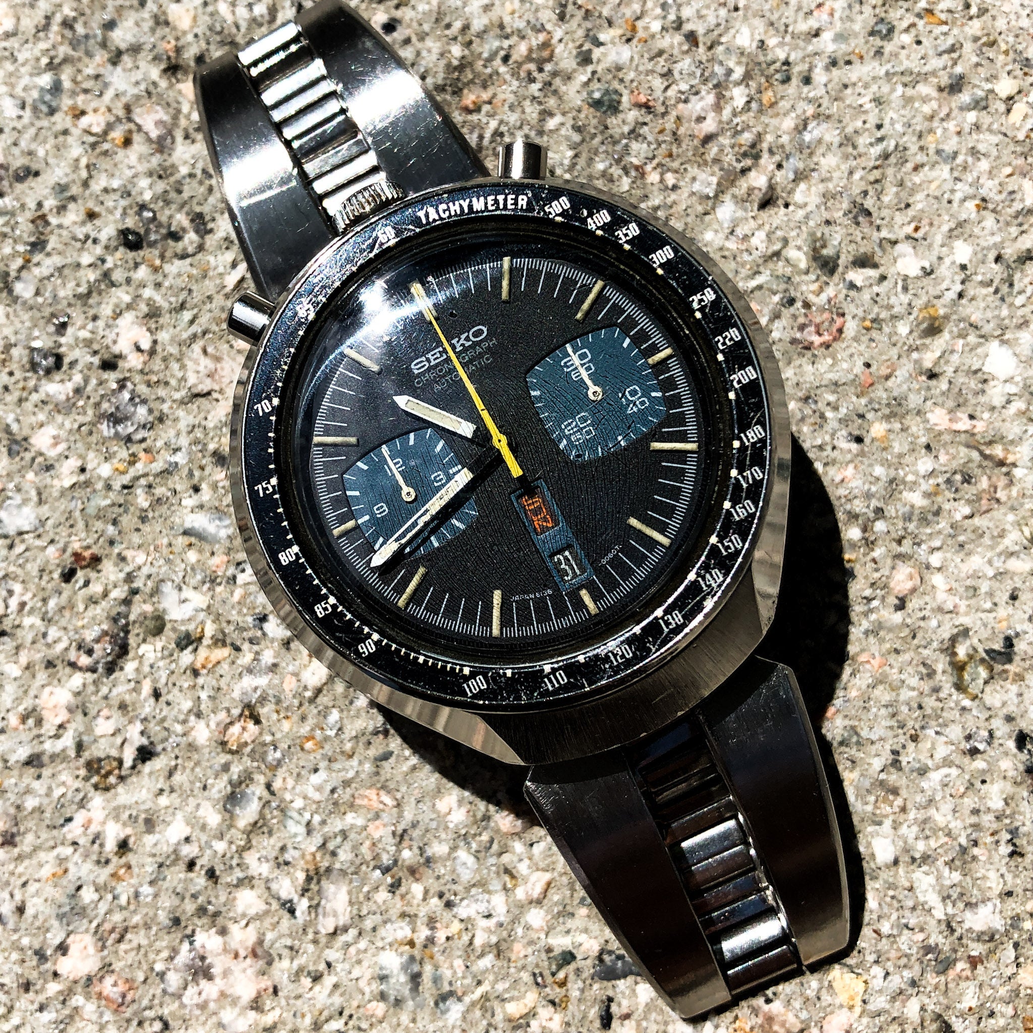 Vintage Watch | Seiko Bullhead 6138 0040 Chronograph - Samurai Vintage Co.