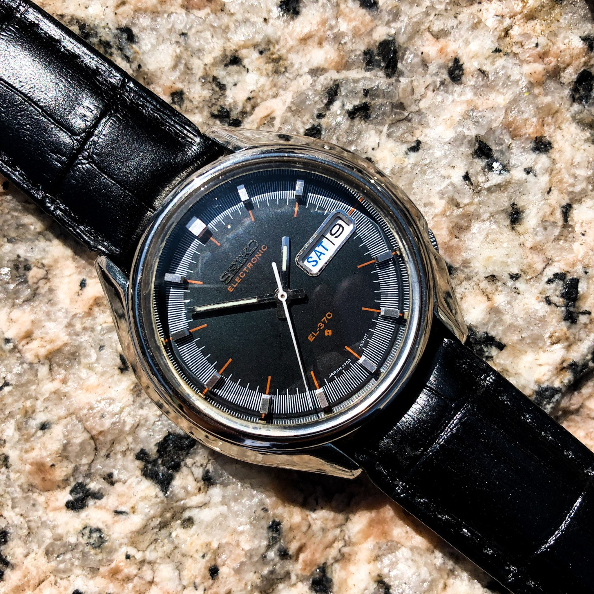 Vintage Watch | Seiko Electronic EL370 - Samurai Vintage Co.