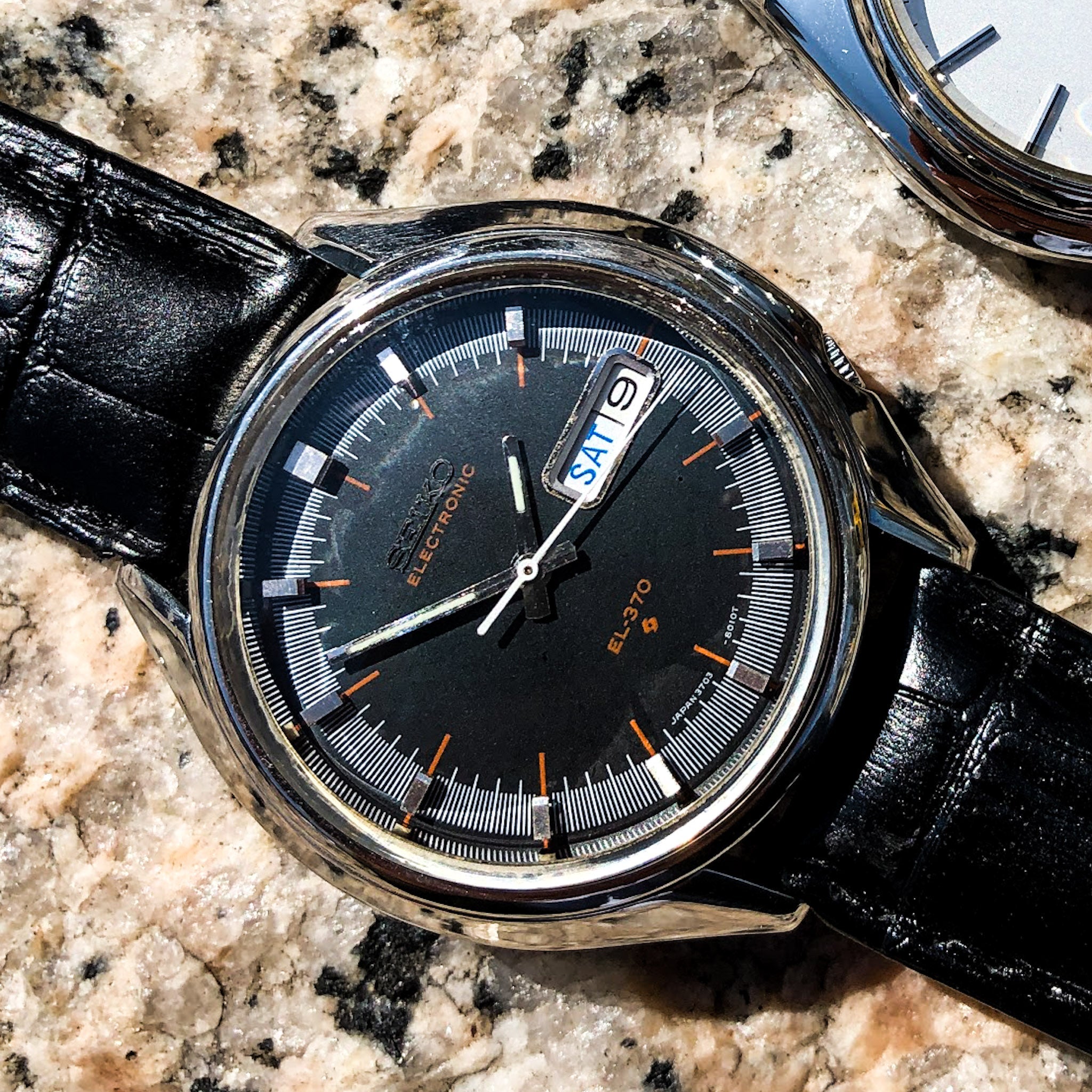 Vintage Watch | Seiko Electronic EL370 - Samurai Vintage Co.