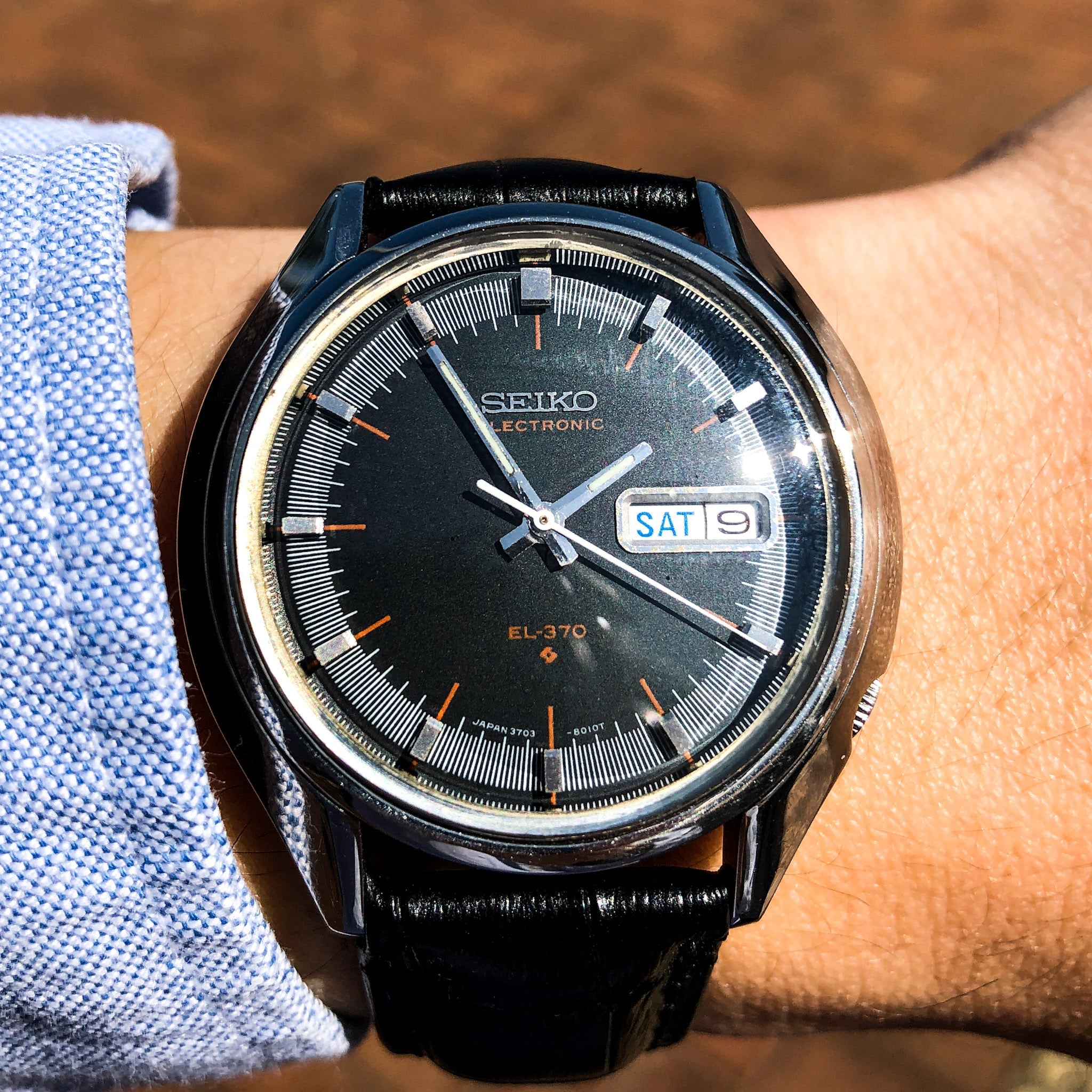 Vintage Watch | Seiko Electronic EL370 - Samurai Vintage Co.