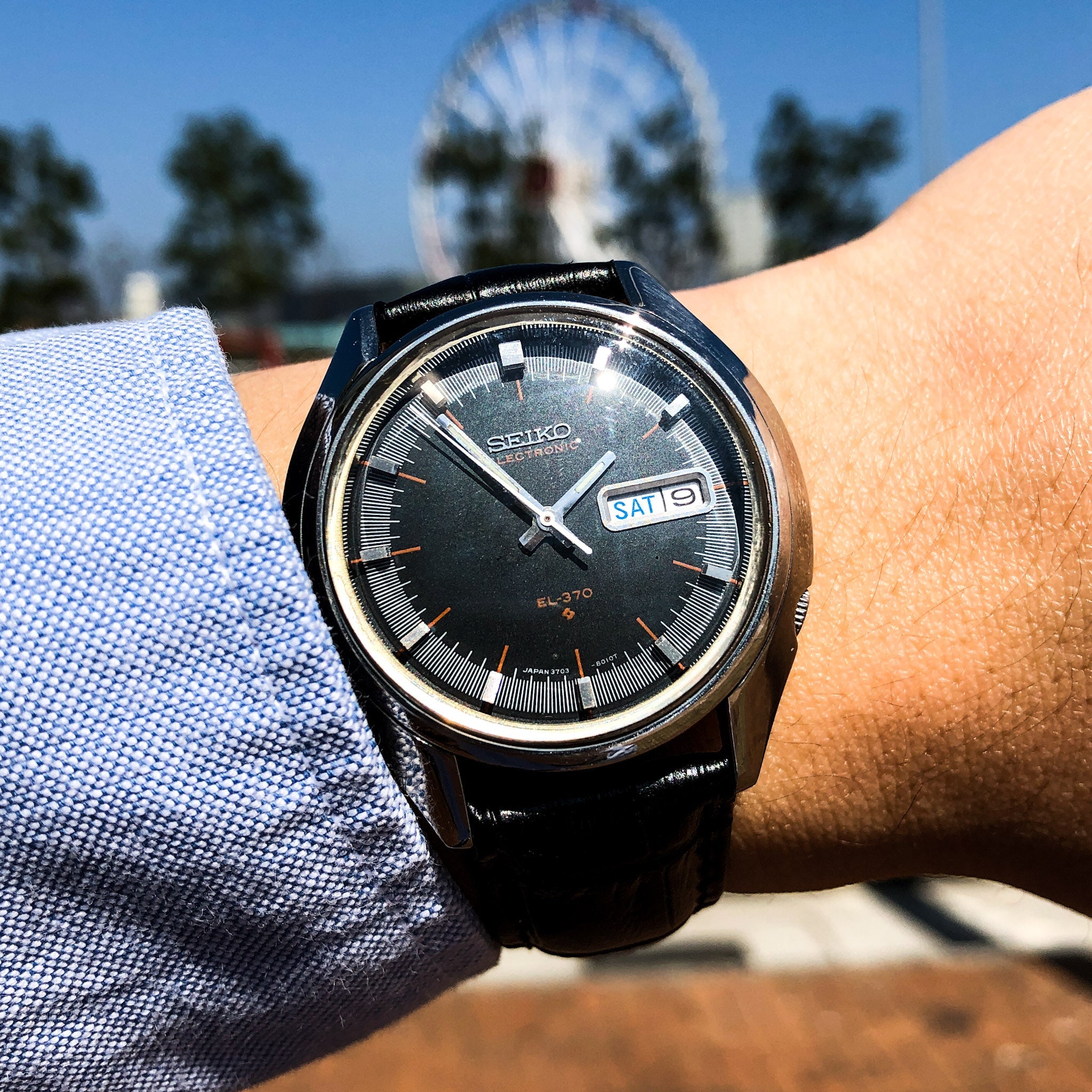 Vintage Watch | Seiko Electronic EL370 - Samurai Vintage Co.
