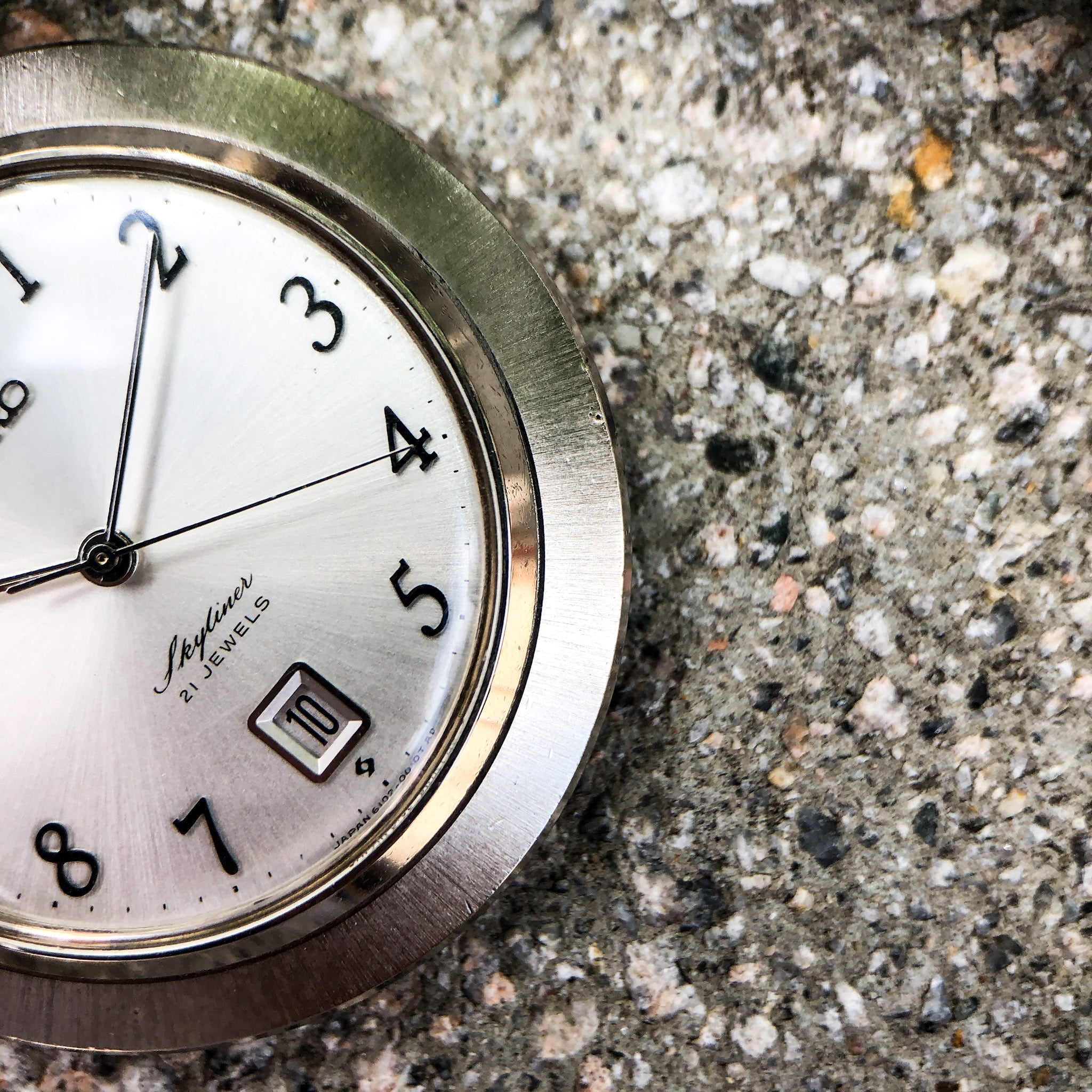 Vintage Watch | Seiko Skyliner Pocket Watch 6102-0010 - Samurai Vintage Co.