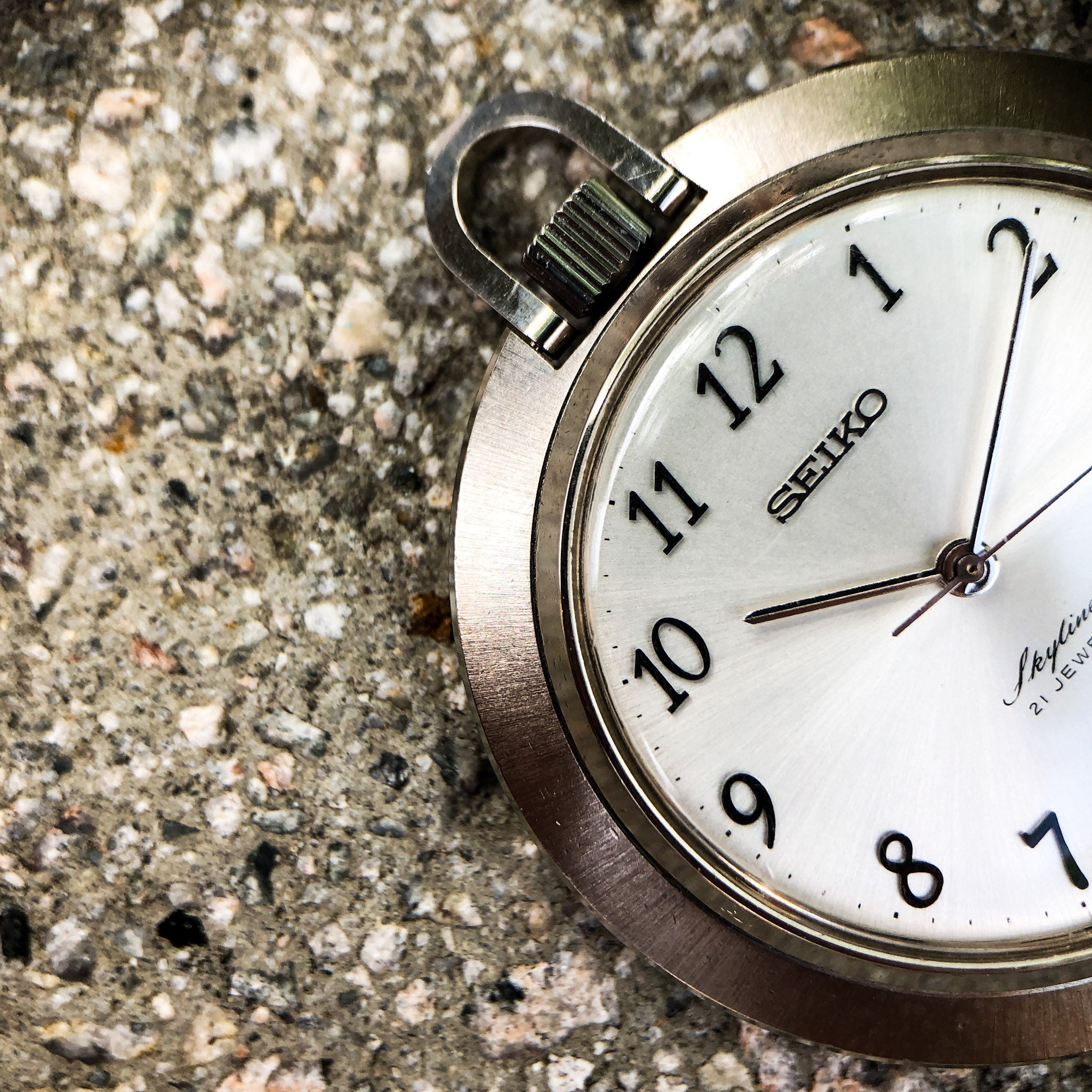 Vintage Watch | Seiko Skyliner Pocket Watch 6102-0010 - Samurai Vintage Co.