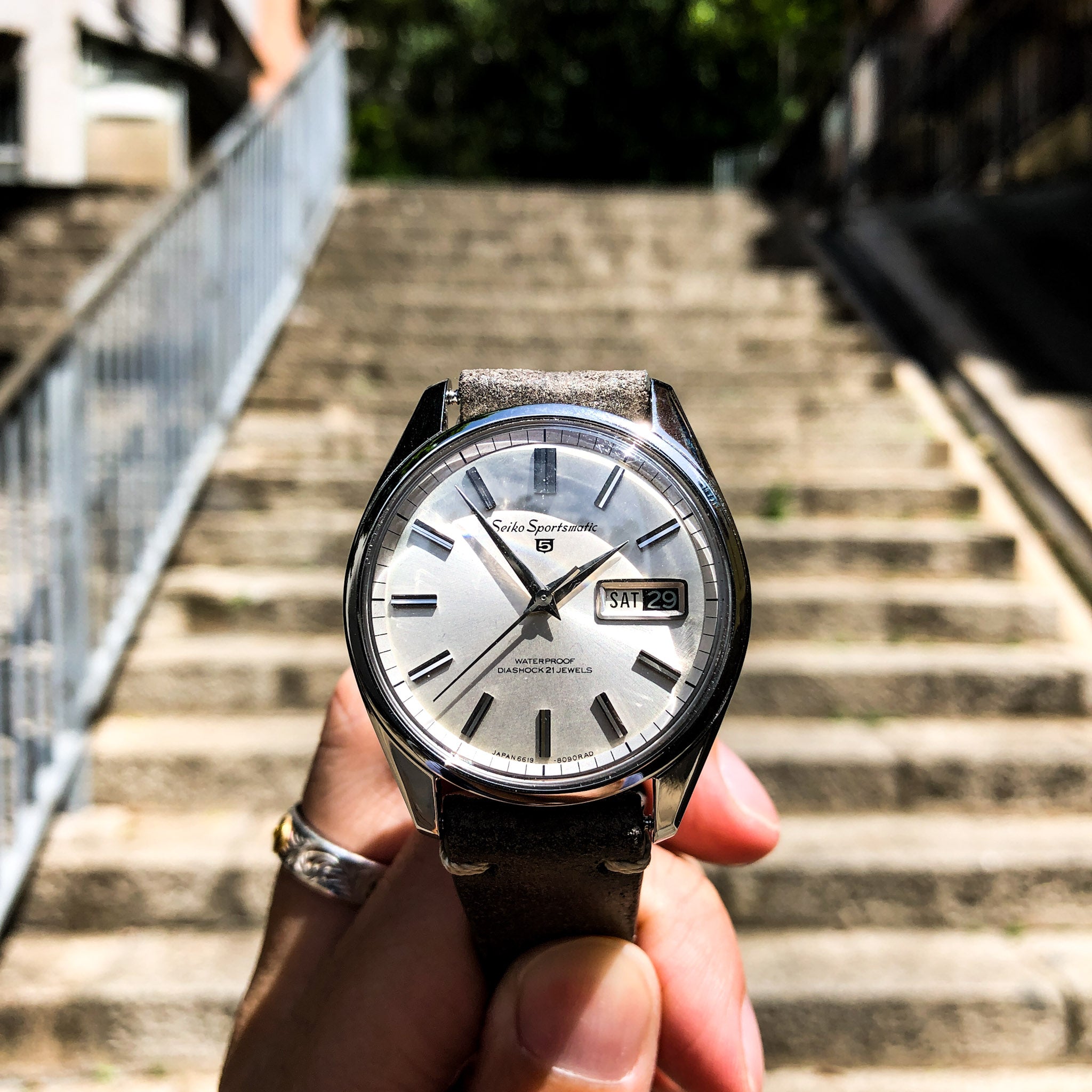 Vintage Watch | Seiko Sportsmatic 5 6619-8090 - Samurai Vintage Co.