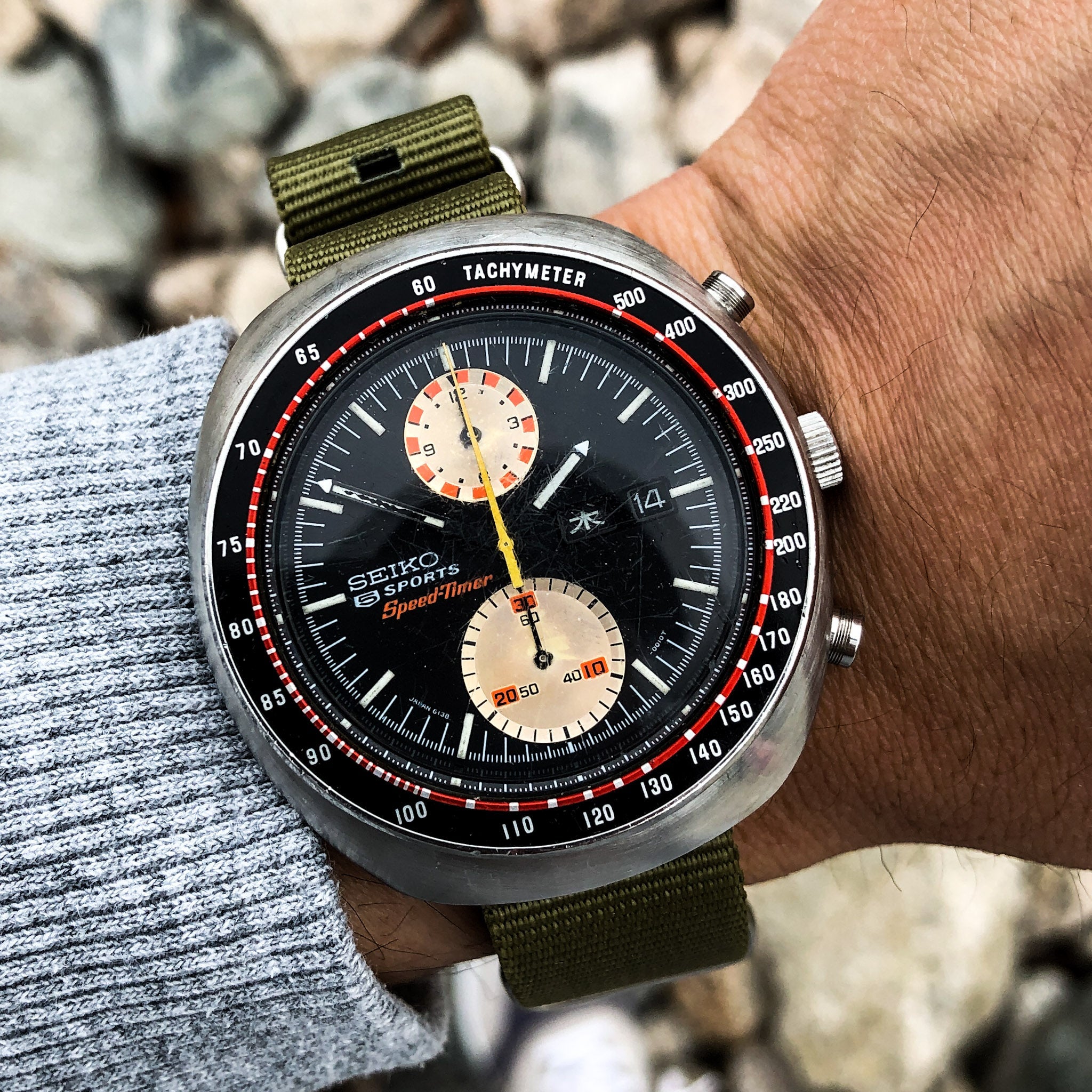 Vintage Watch | Seiko UFO Yachtman Chronograph 6138 - Samurai Vintage Co.