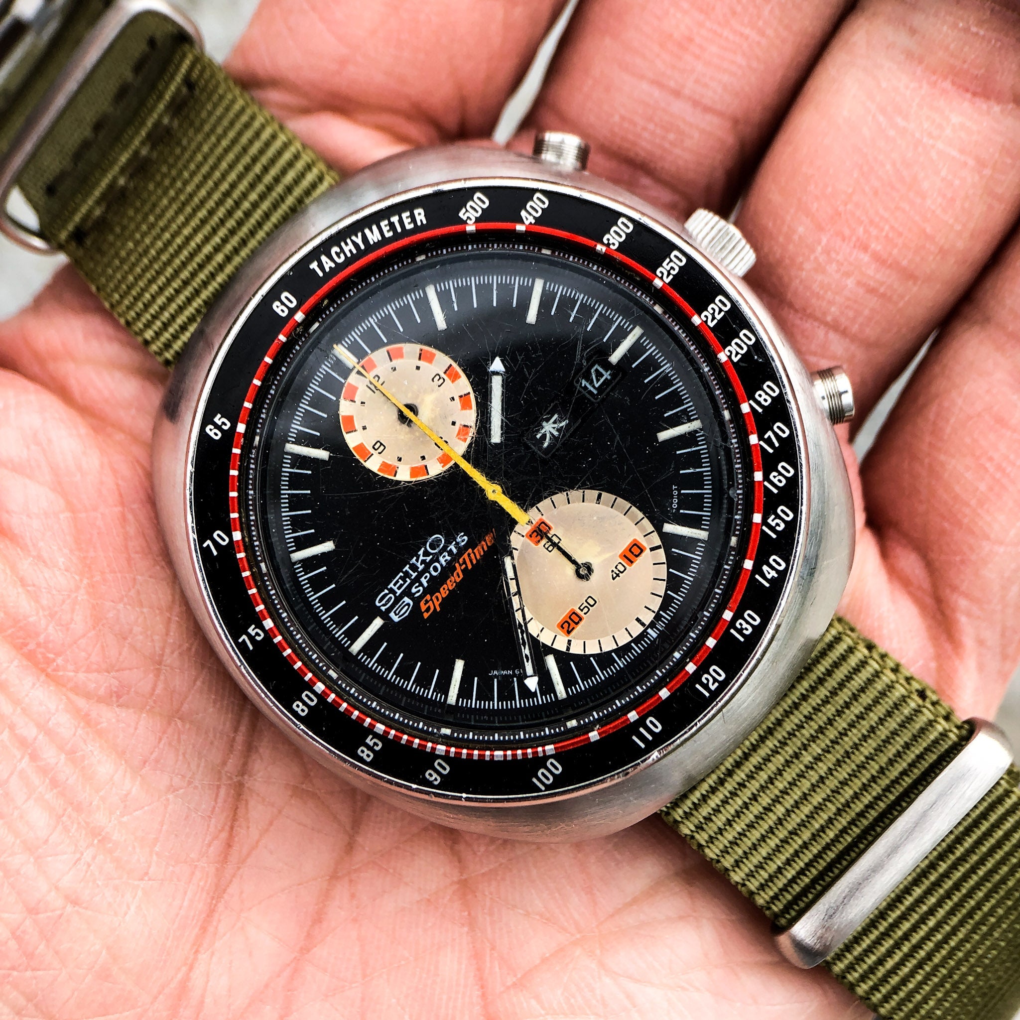 Vintage Watch | Seiko UFO Yachtman Chronograph 6138 - Samurai Vintage Co.