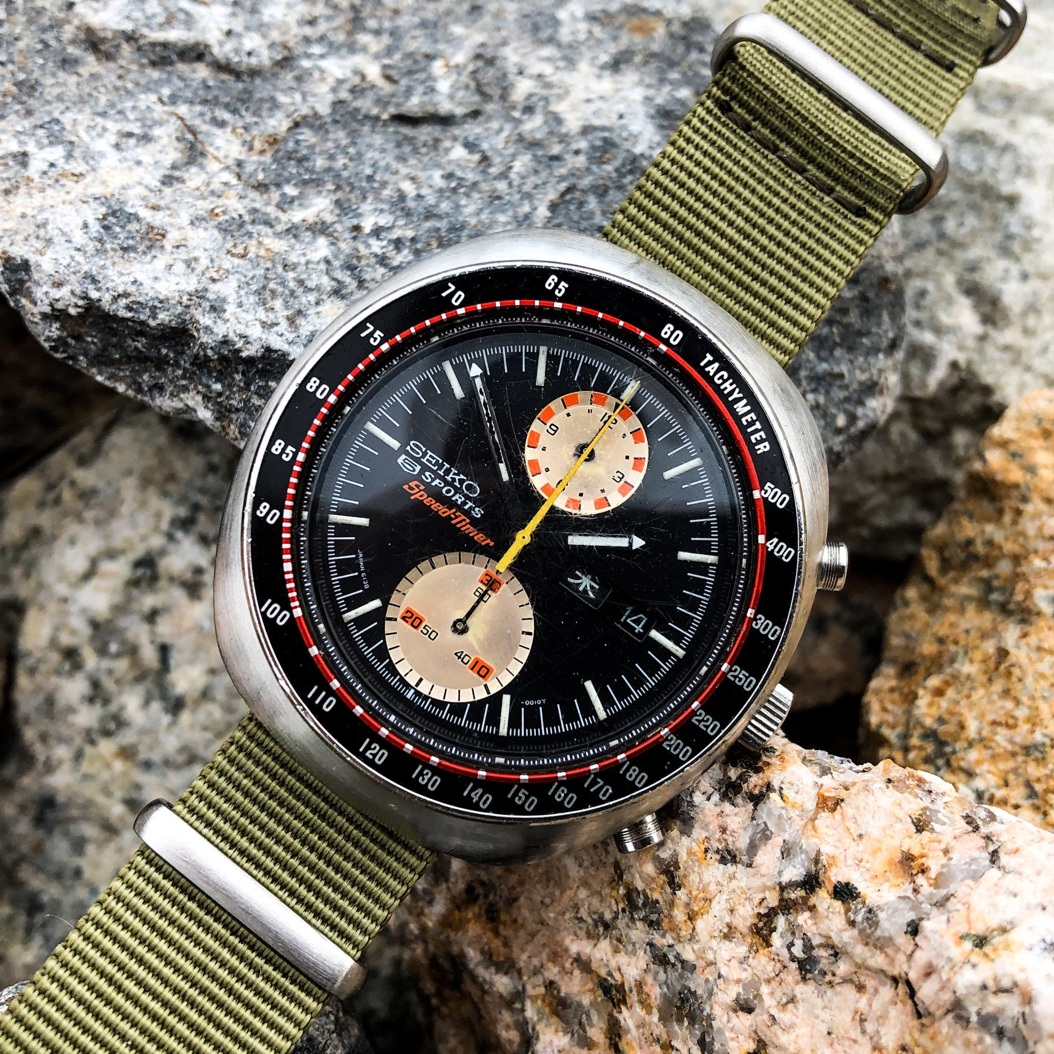 Vintage Watch | Seiko UFO Yachtman Chronograph 6138 - Samurai Vintage Co.