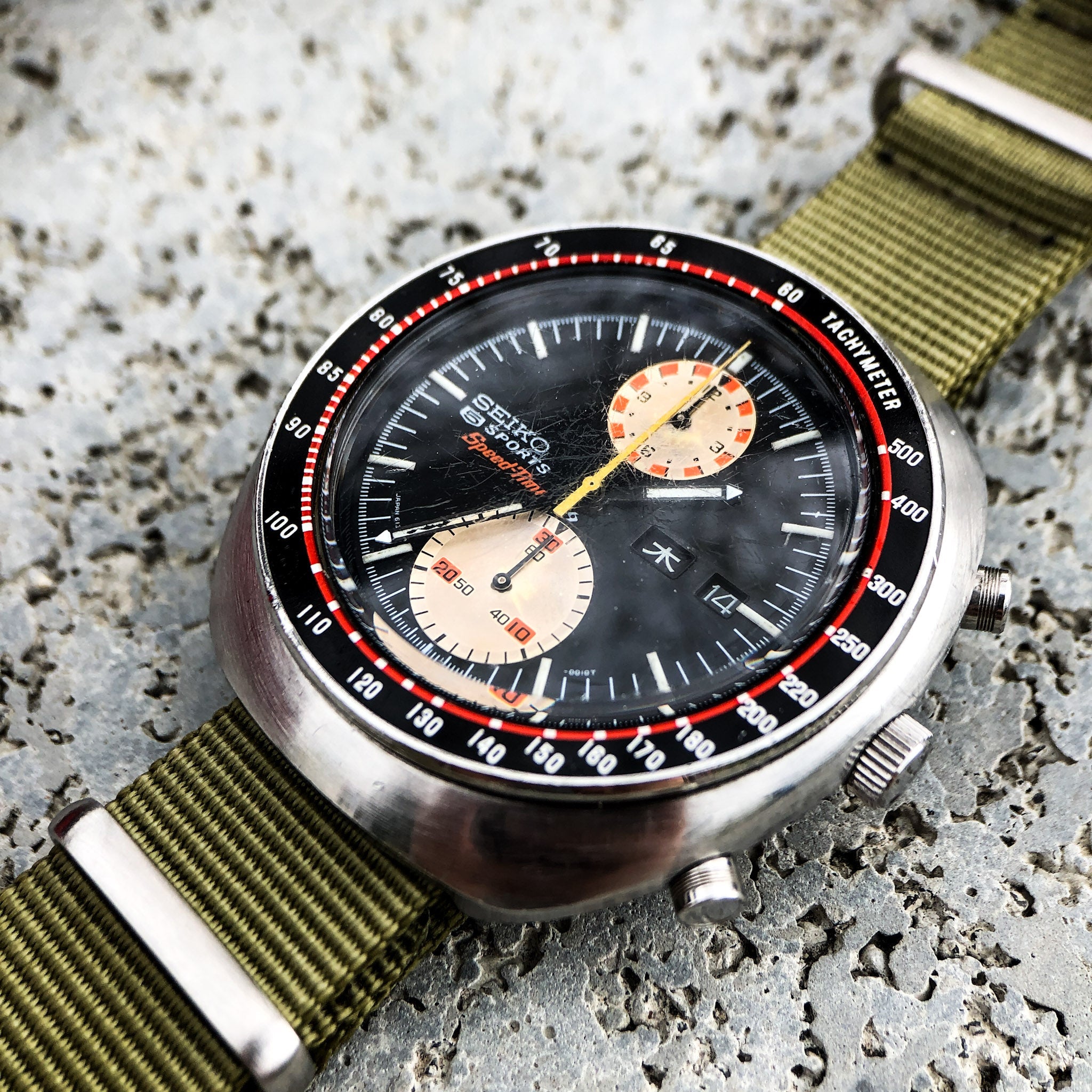 Vintage Watch | Seiko UFO Yachtman Chronograph 6138 - Samurai Vintage Co.