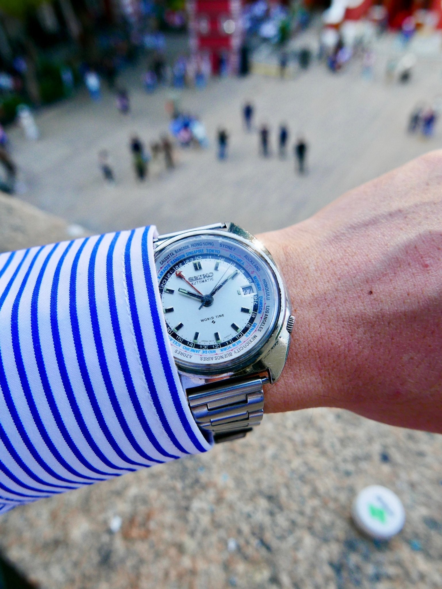 Vintage Watch | Seiko World Time 6117-6420 - Samurai Vintage Co.